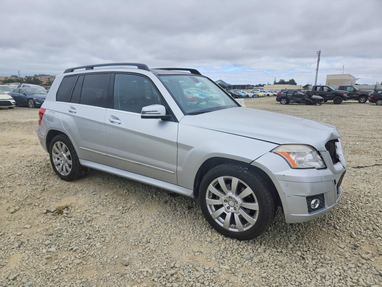 2012 Mercedes-benz Glk 350 4matic Silver vin: WDCGG8HB0CF885357