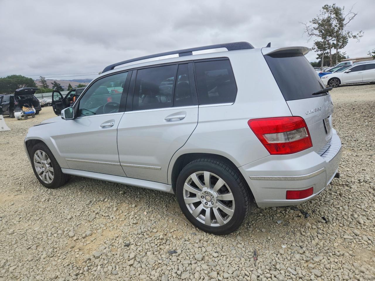 2012 Mercedes-benz Glk 350 4matic Silver vin: WDCGG8HB0CF885357