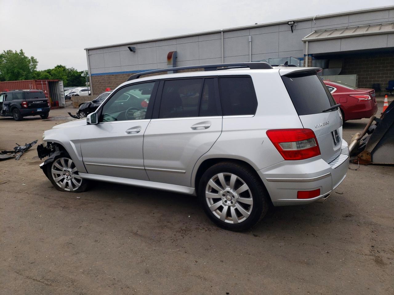 2012 Mercedes-benz Glk 350 4matic Silver vin: WDCGG8HB0CF888906