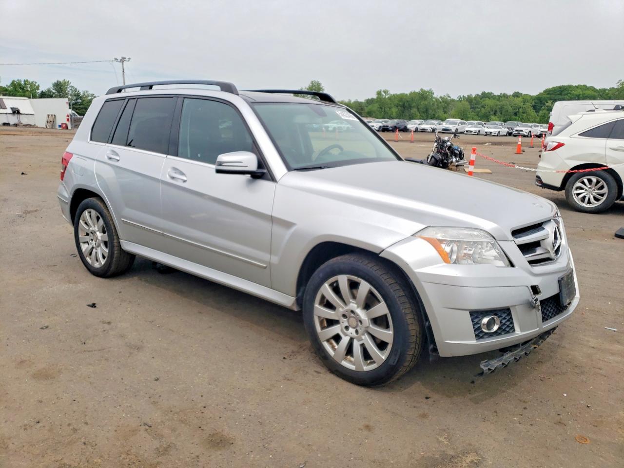 2012 Mercedes-benz Glk 350 4matic Silver vin: WDCGG8HB0CF888906
