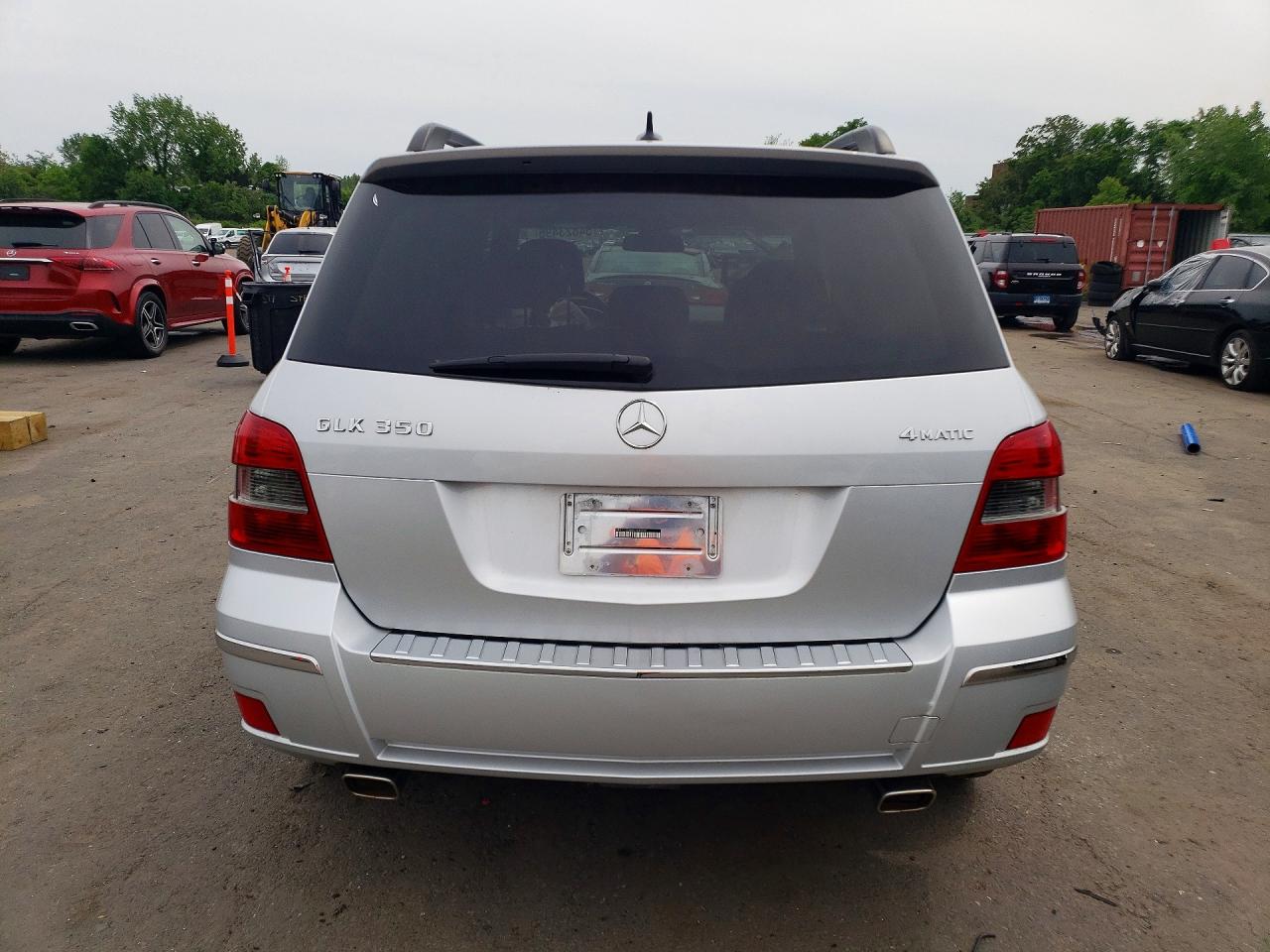 2012 Mercedes-benz Glk 350 4matic Silver vin: WDCGG8HB0CF888906