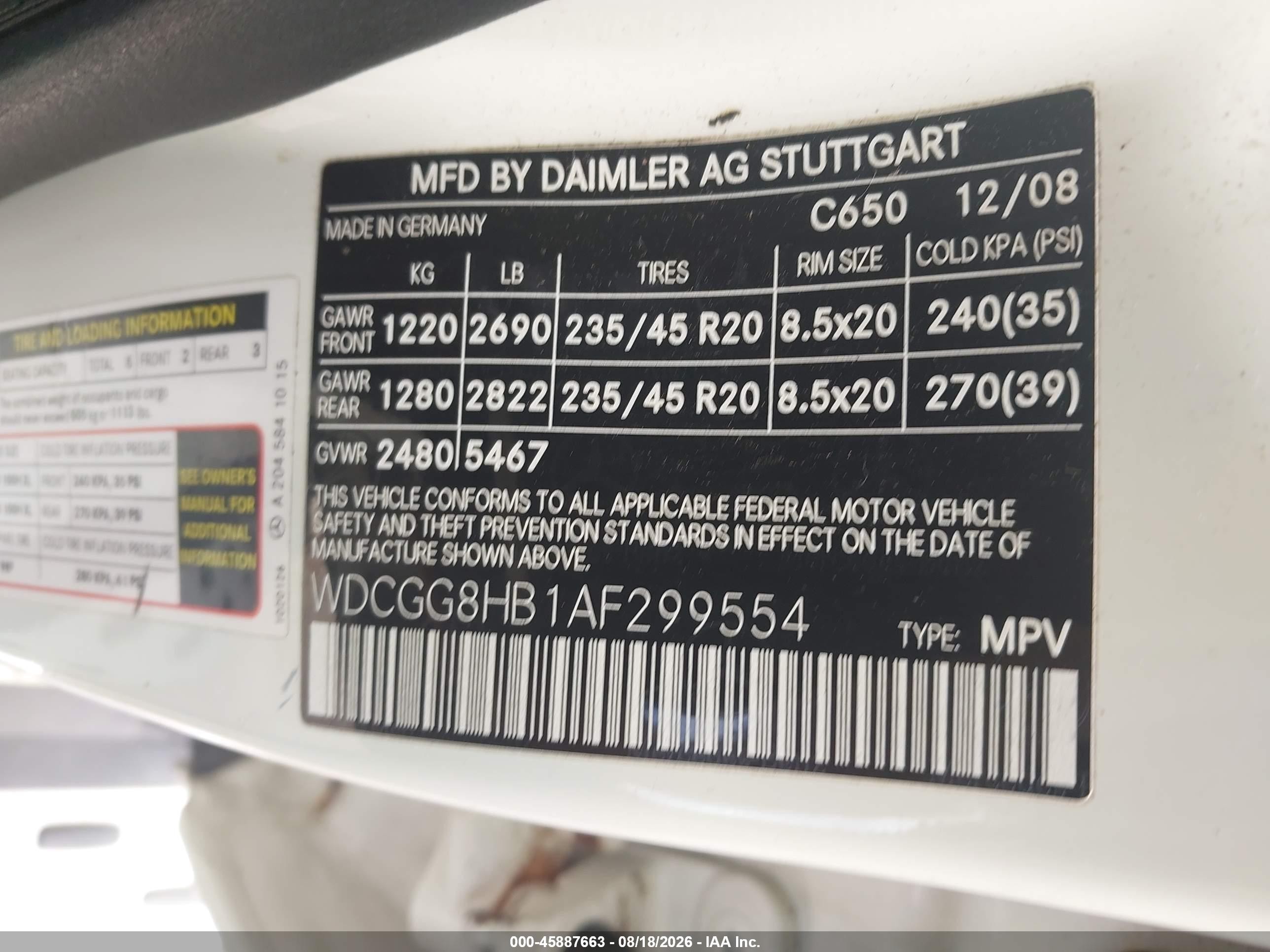 2010 Mercedes-benz Glk 350 4matic White vin: WDCGG8HB1AF299554