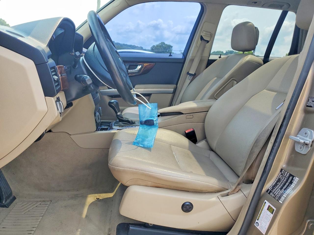 2010 Mercedes-benz Glk 350 4matic Tan vin: WDCGG8HB1AF304509
