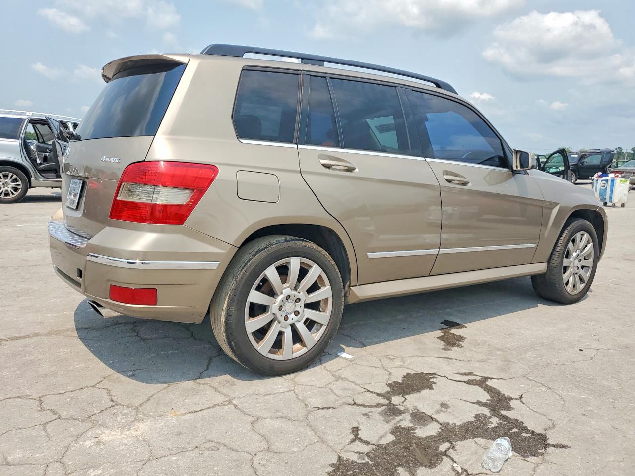 2010 Mercedes-benz Glk 350 4matic Tan vin: WDCGG8HB1AF304509