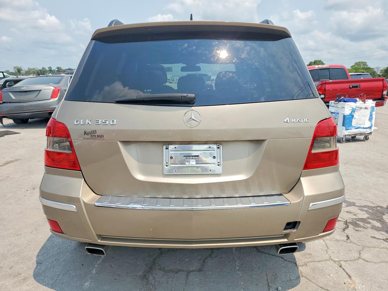 2010 Mercedes-benz Glk 350 4matic Tan vin: WDCGG8HB1AF304509