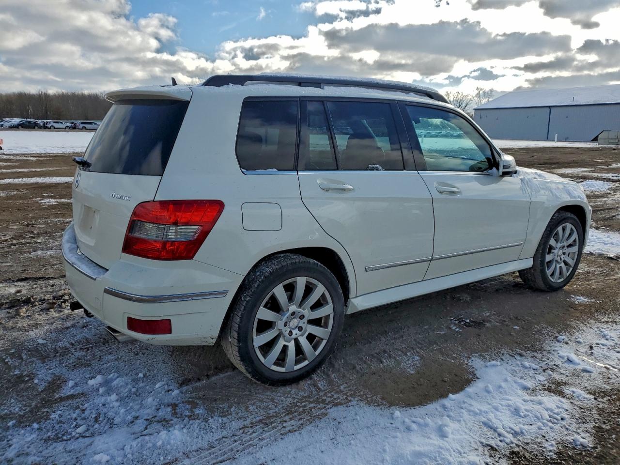 2010 Mercedes-benz Glk 350 4matic White vin: WDCGG8HB1AF319611