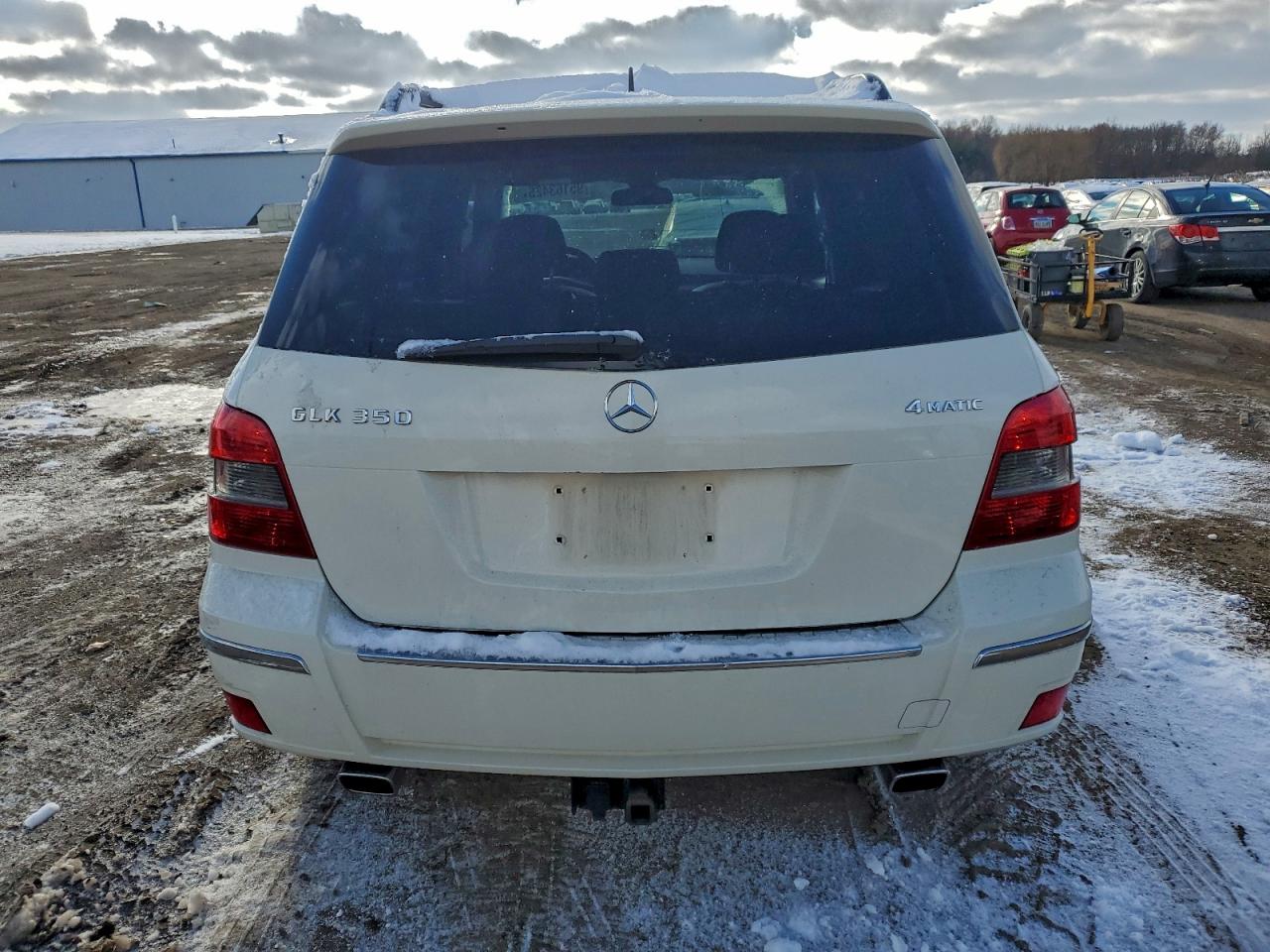 2010 Mercedes-benz Glk 350 4matic White vin: WDCGG8HB1AF319611