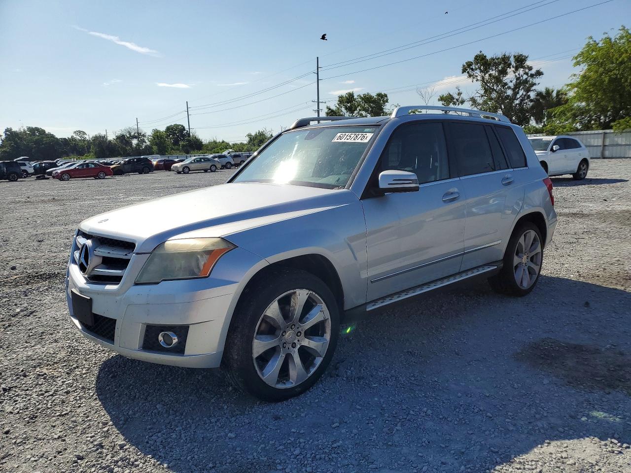 2010 Mercedes-benz Glk 350 4matic Silver vin: WDCGG8HB1AF321648