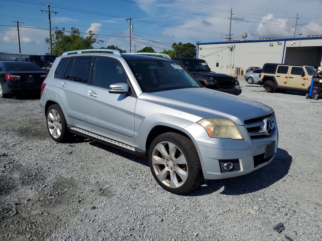 2010 Mercedes-benz Glk 350 4matic Silver vin: WDCGG8HB1AF321648