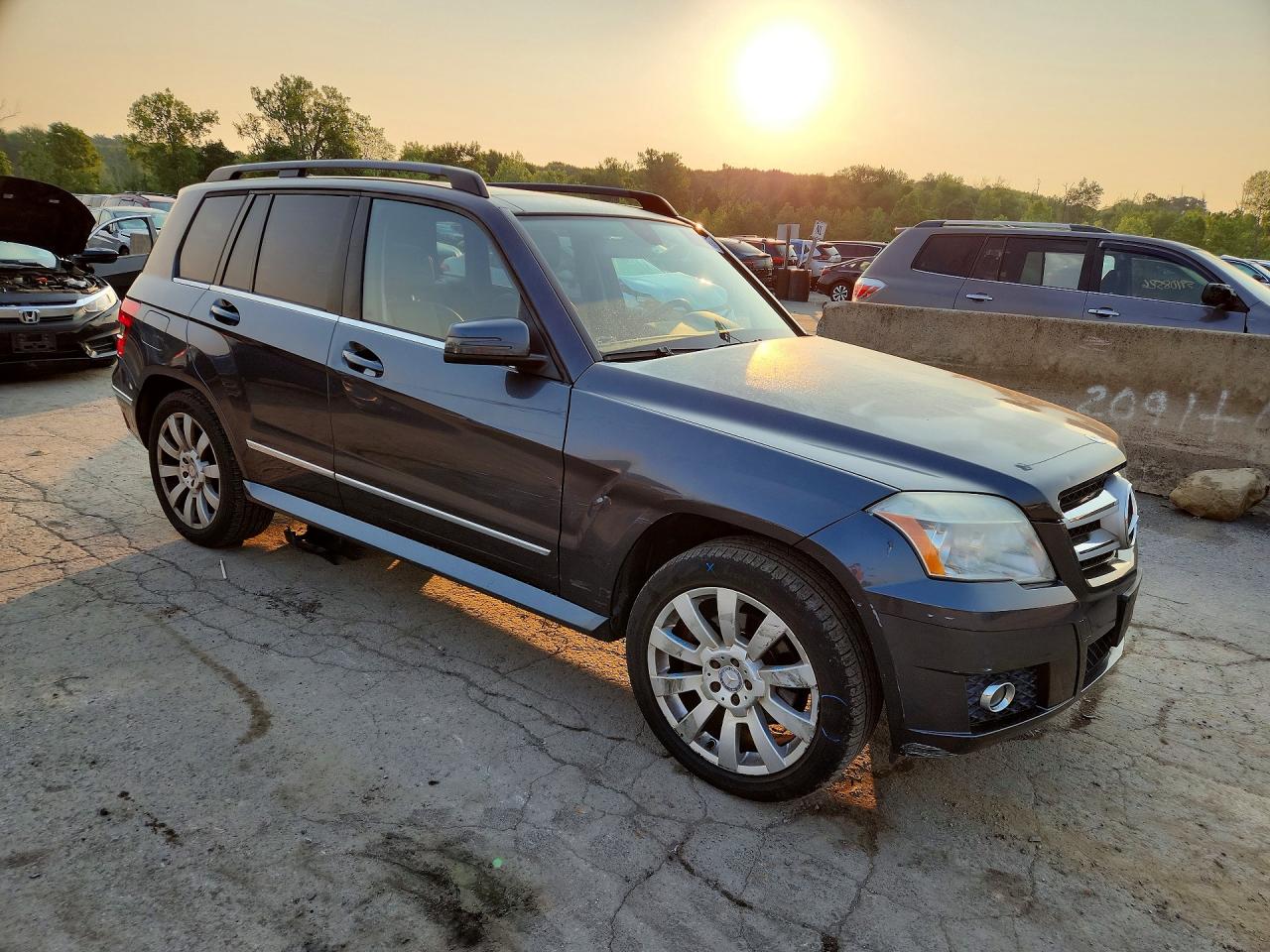 2010 Mercedes-benz Glk 350 4matic Gray vin: WDCGG8HB1AF324226