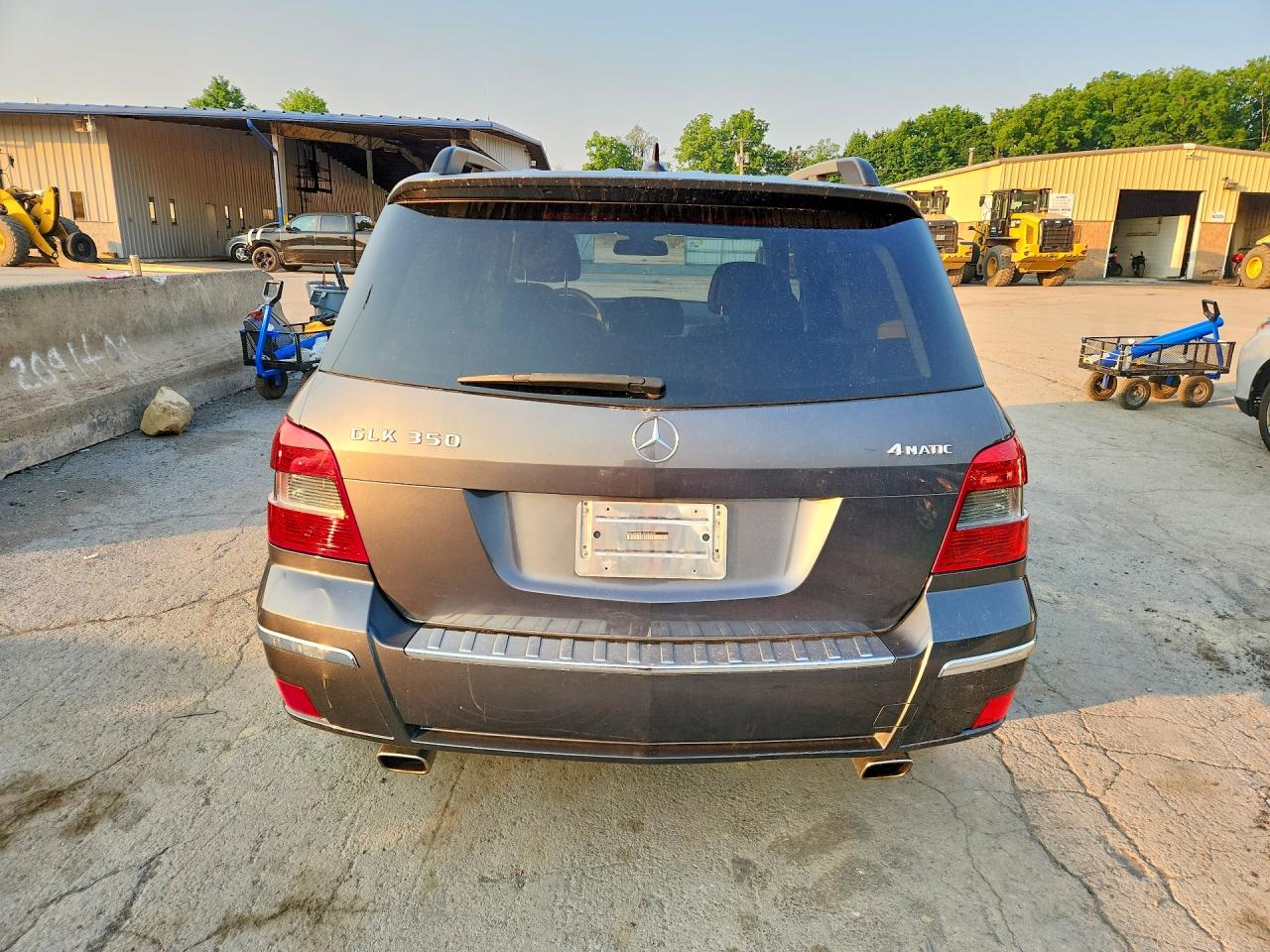 2010 Mercedes-benz Glk 350 4matic Gray vin: WDCGG8HB1AF324226