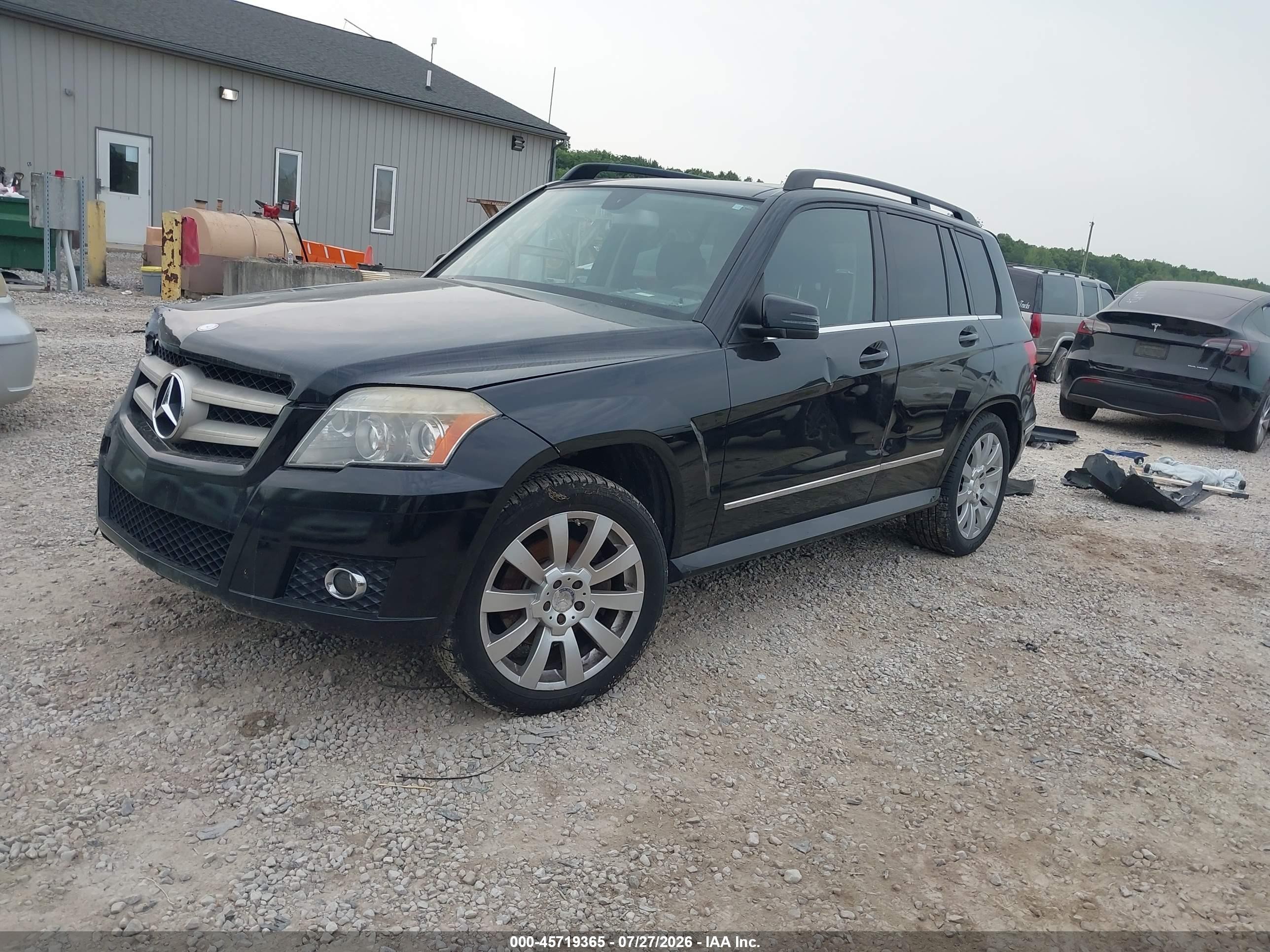 2010 Mercedes-benz Glk 350 4matic Black vin: WDCGG8HB1AF324811