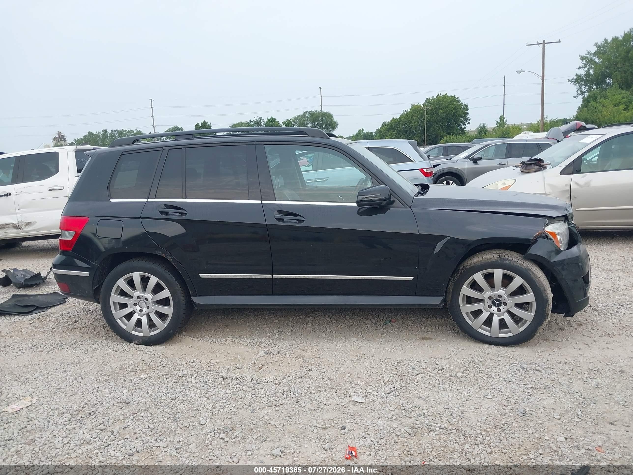 2010 Mercedes-benz Glk 350 4matic Black vin: WDCGG8HB1AF324811