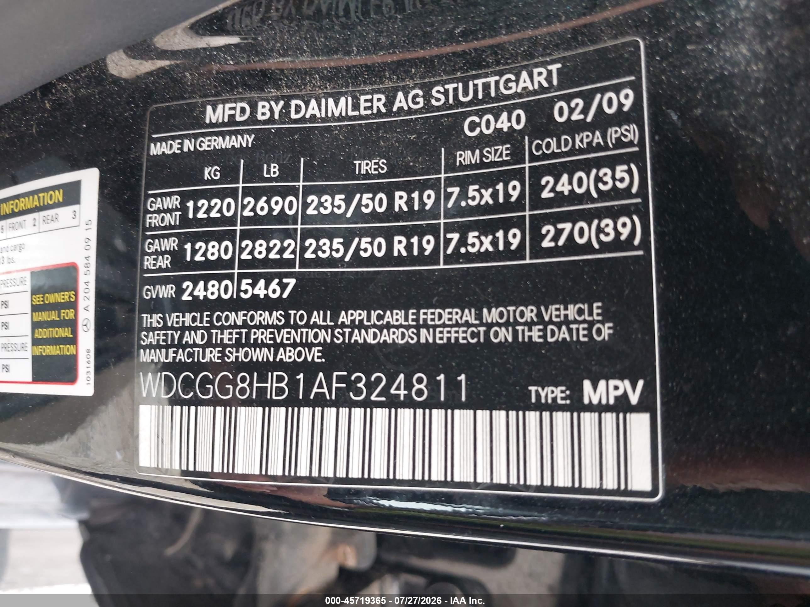 2010 Mercedes-benz Glk 350 4matic Black vin: WDCGG8HB1AF324811