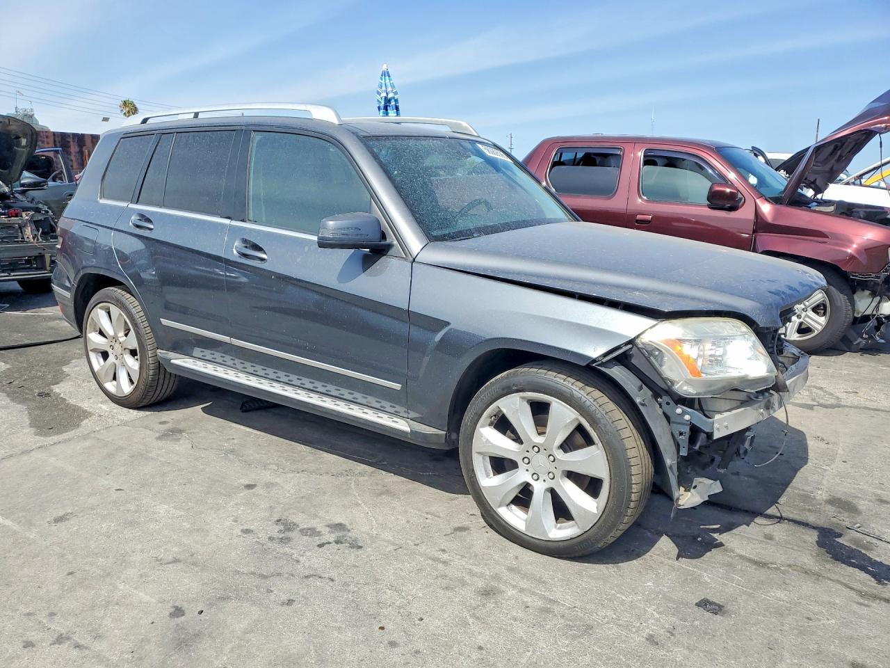 2010 Mercedes-benz Glk 350 4matic Gray vin: WDCGG8HB1AF325165