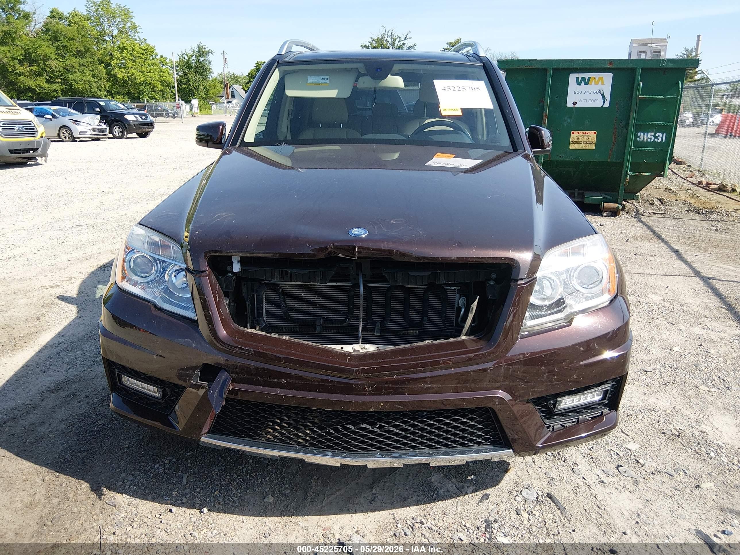 2011 Mercedes-benz Glk 350 4matic Brown vin: WDCGG8HB1BF530180