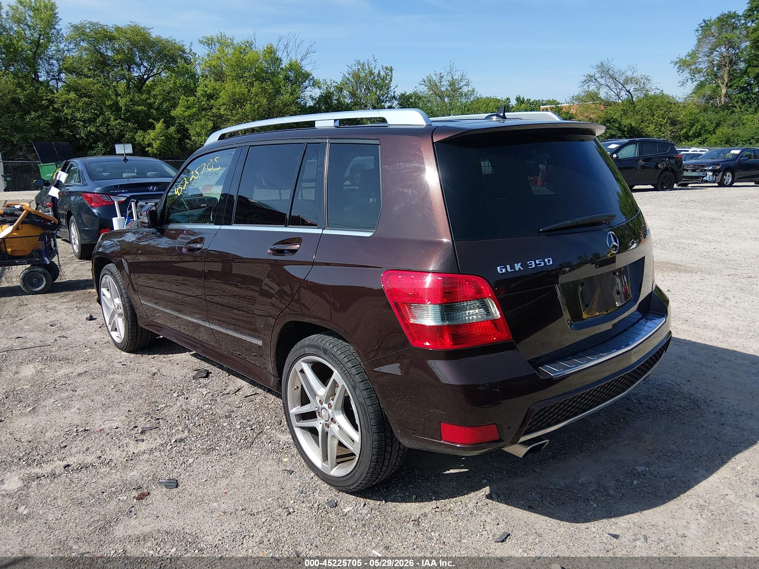 2011 Mercedes-benz Glk 350 4matic Brown vin: WDCGG8HB1BF530180