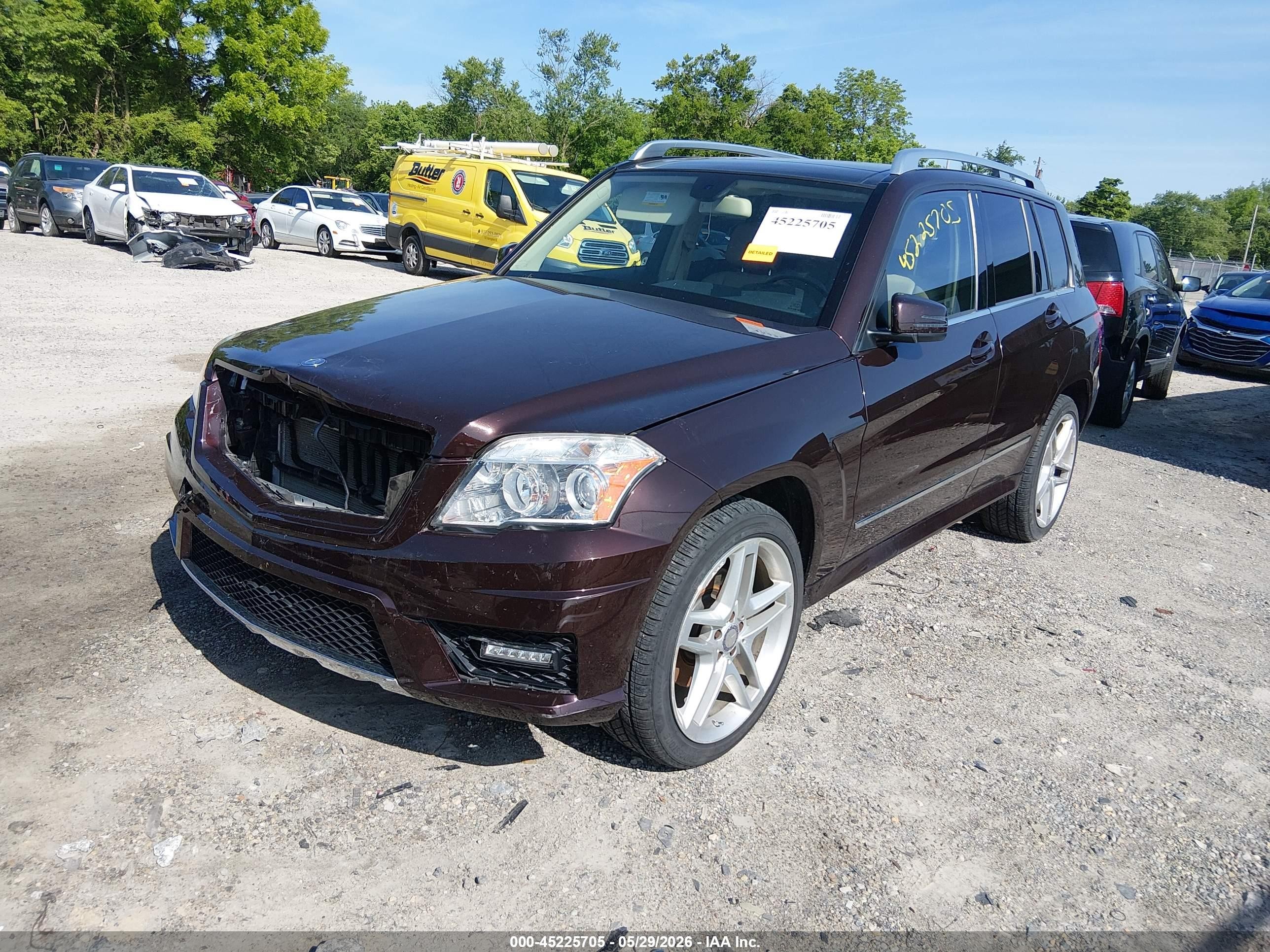 2011 Mercedes-benz Glk 350 4matic Brown vin: WDCGG8HB1BF530180