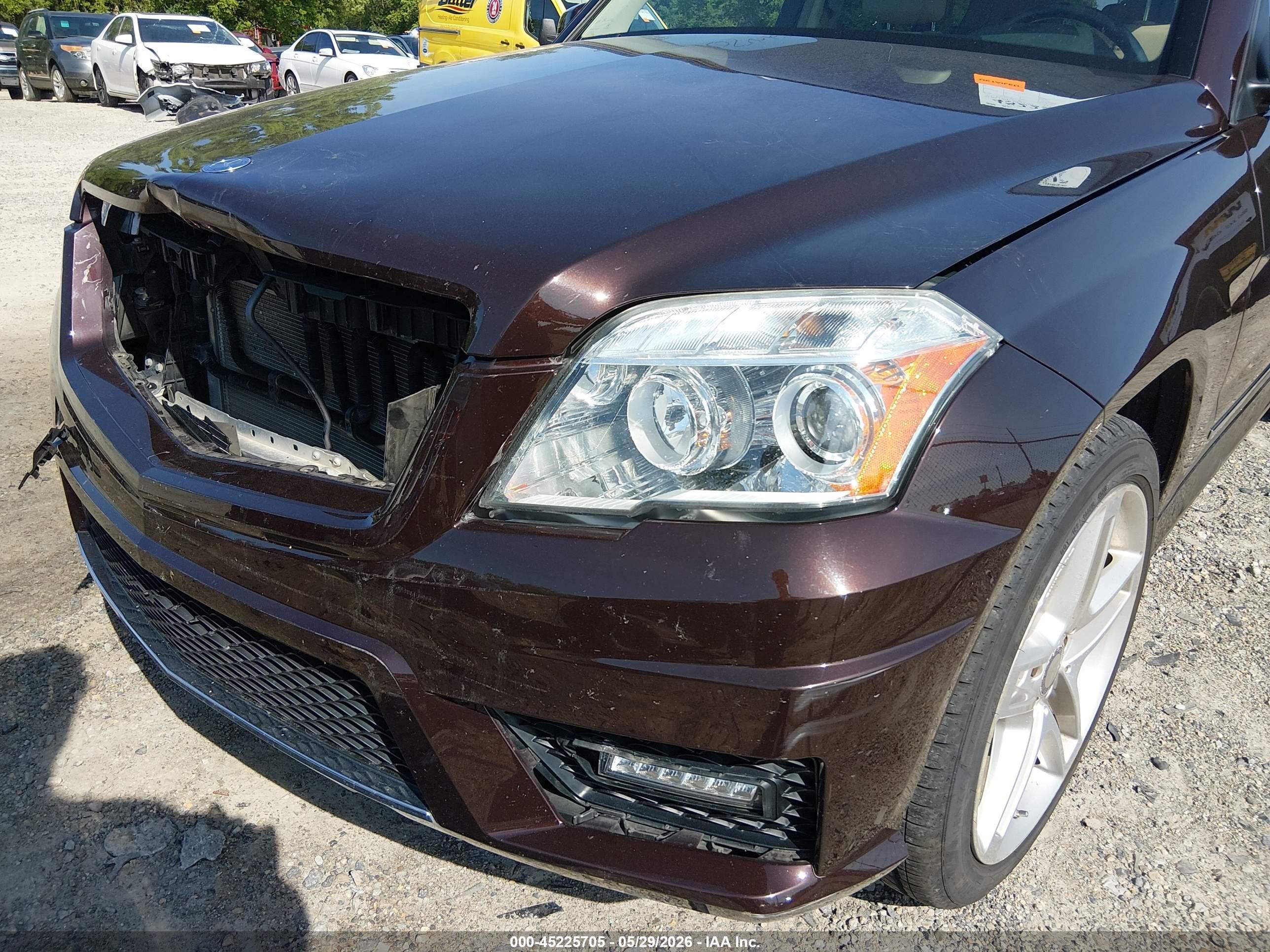 2011 Mercedes-benz Glk 350 4matic Brown vin: WDCGG8HB1BF530180