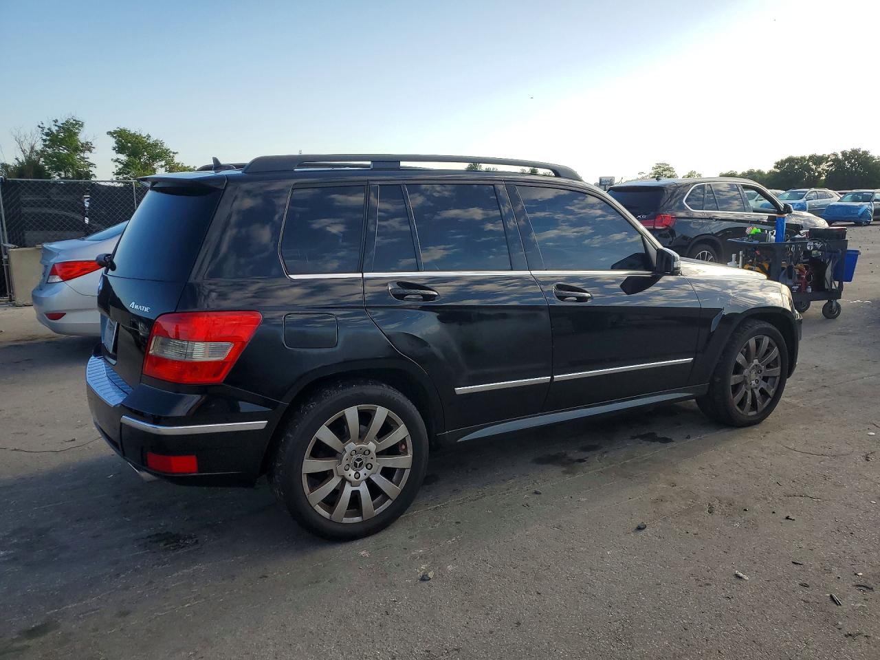 2011 Mercedes-benz Glk 350 4matic Black vin: WDCGG8HB1BF557878