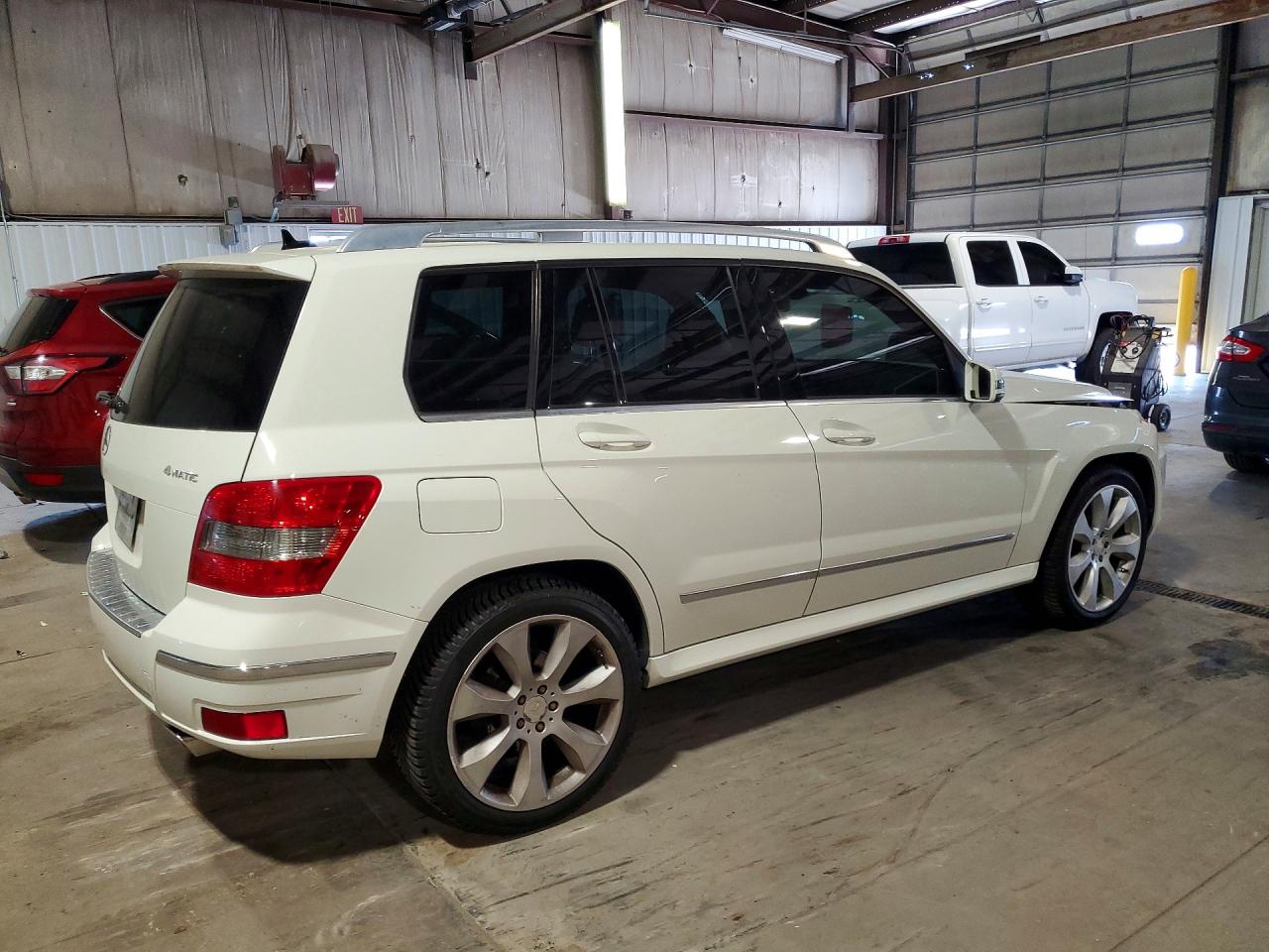 2011 Mercedes-benz Glk 350 4matic White vin: WDCGG8HB1BF578293