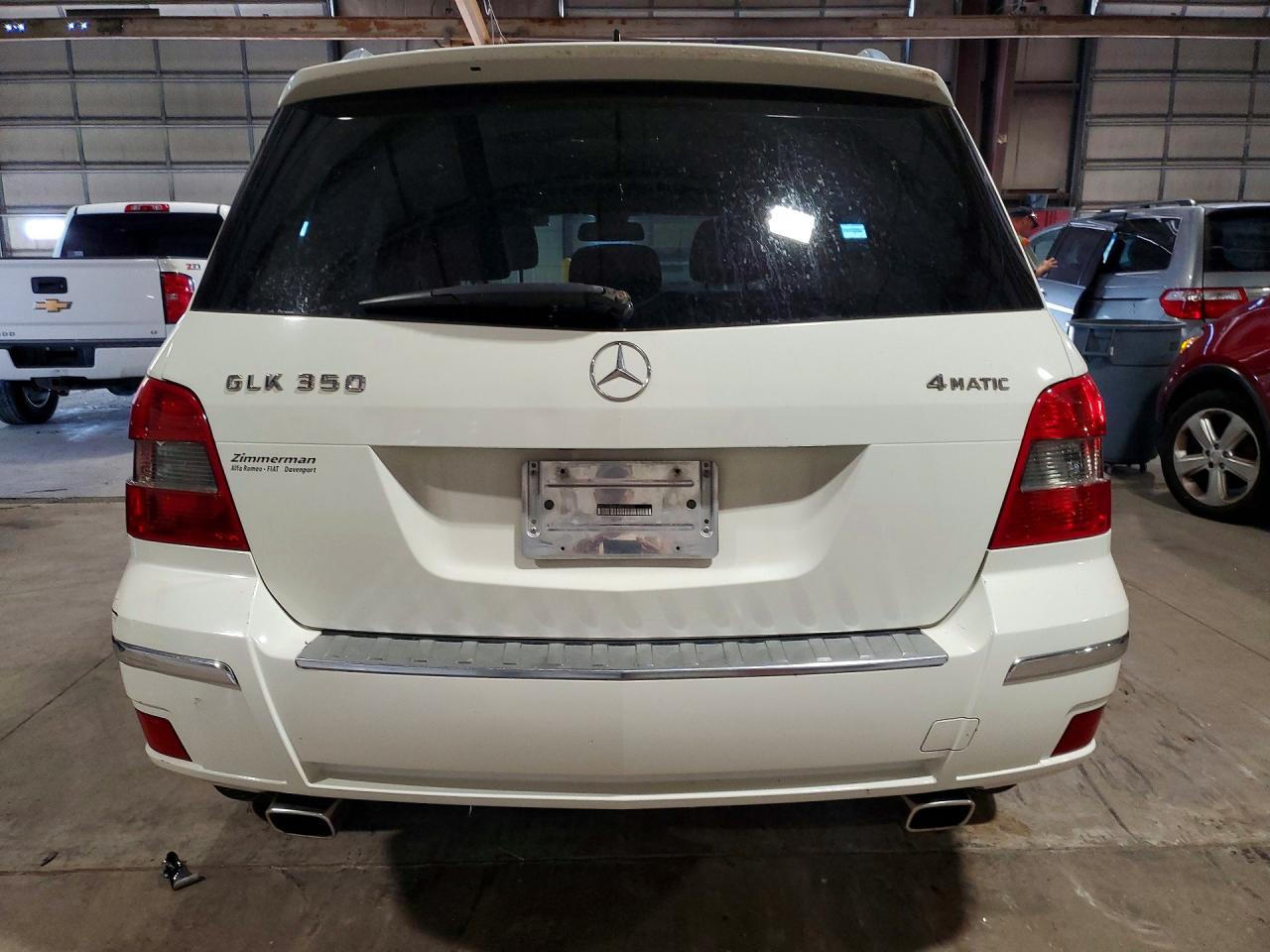 2011 Mercedes-benz Glk 350 4matic White vin: WDCGG8HB1BF578293