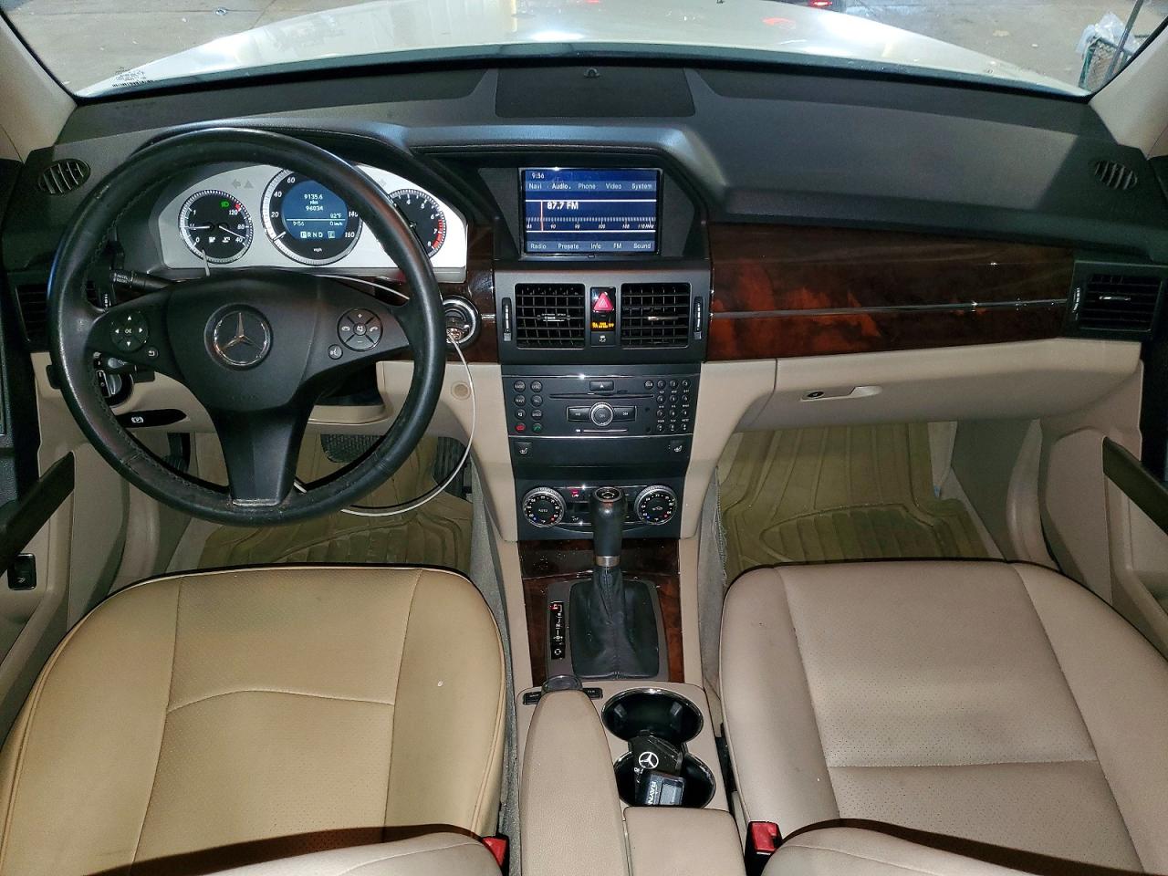 2011 Mercedes-benz Glk 350 4matic White vin: WDCGG8HB1BF578293