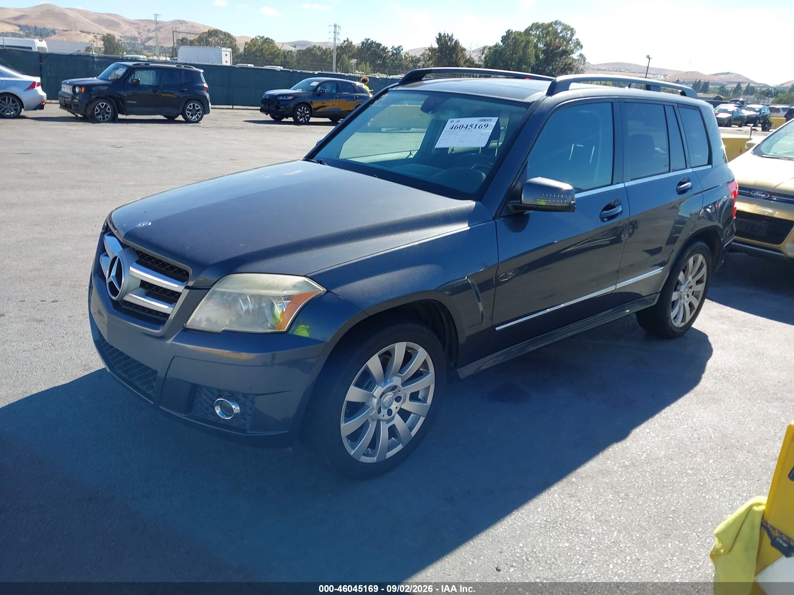 2011 Mercedes-benz Glk 350 4matic Gray vin: WDCGG8HB1BF650223