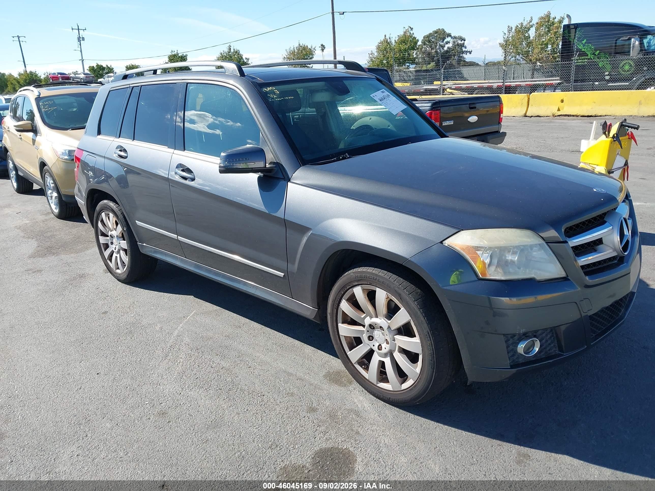 2011 Mercedes-benz Glk 350 4matic Gray vin: WDCGG8HB1BF650223