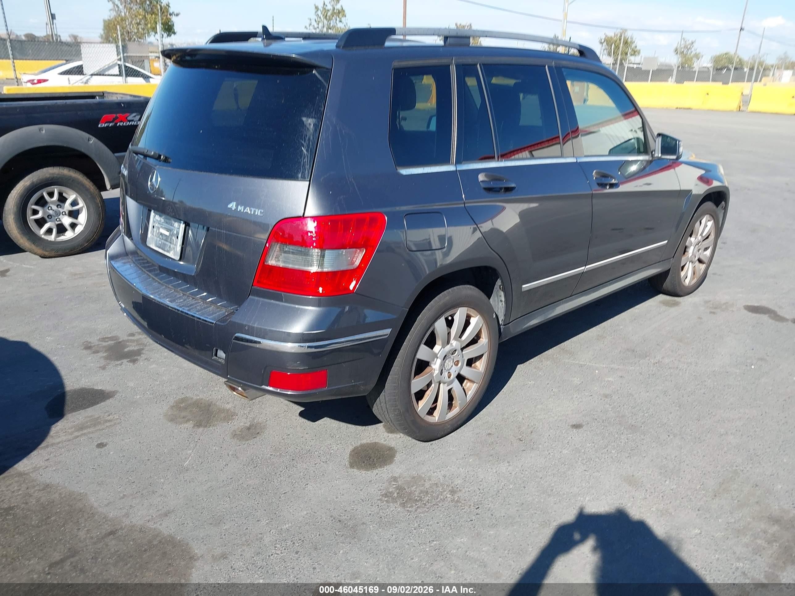 2011 Mercedes-benz Glk 350 4matic Gray vin: WDCGG8HB1BF650223