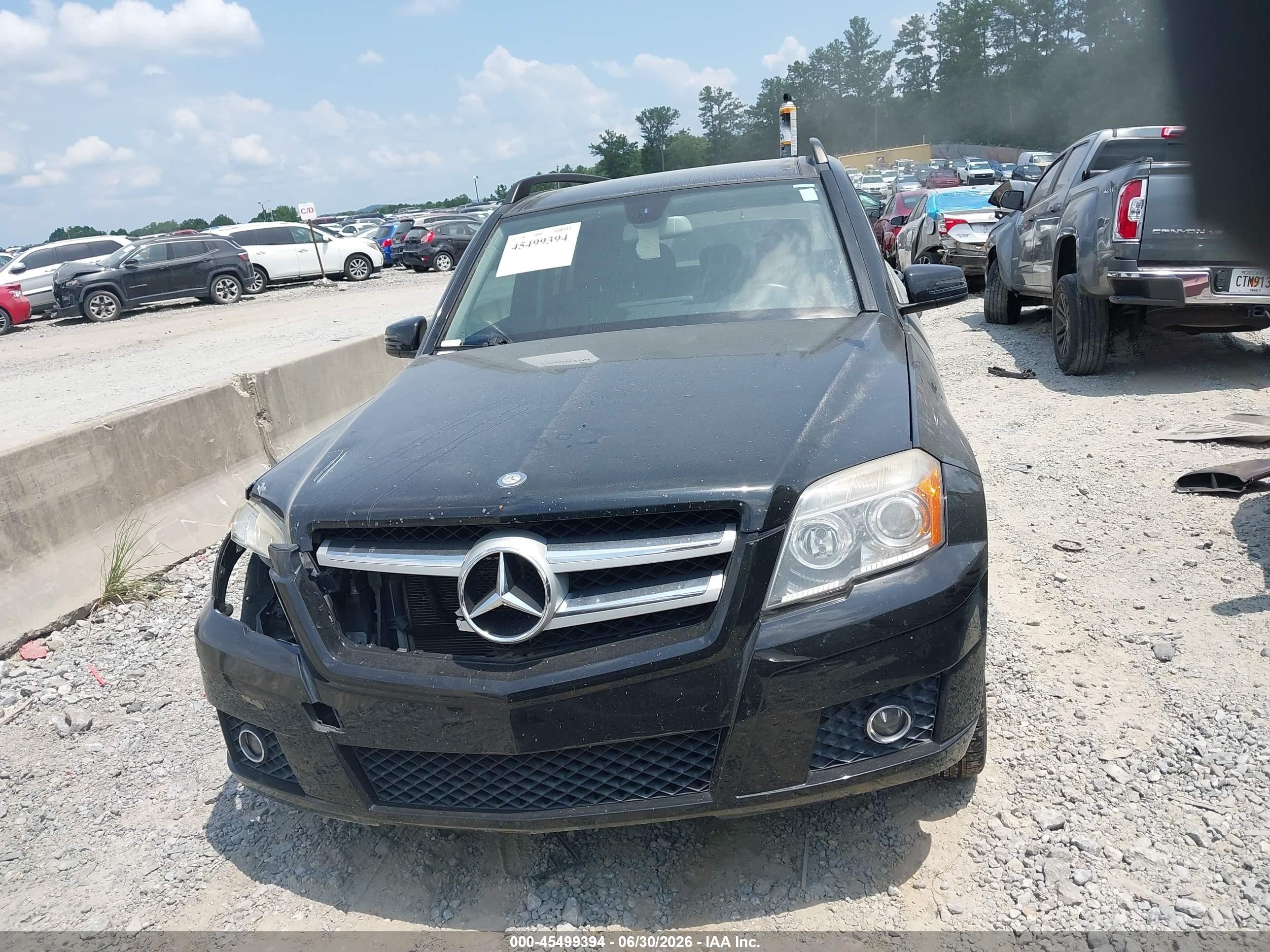 2012 Mercedes-benz Glk 350 4matic Black vin: WDCGG8HB1CF869782