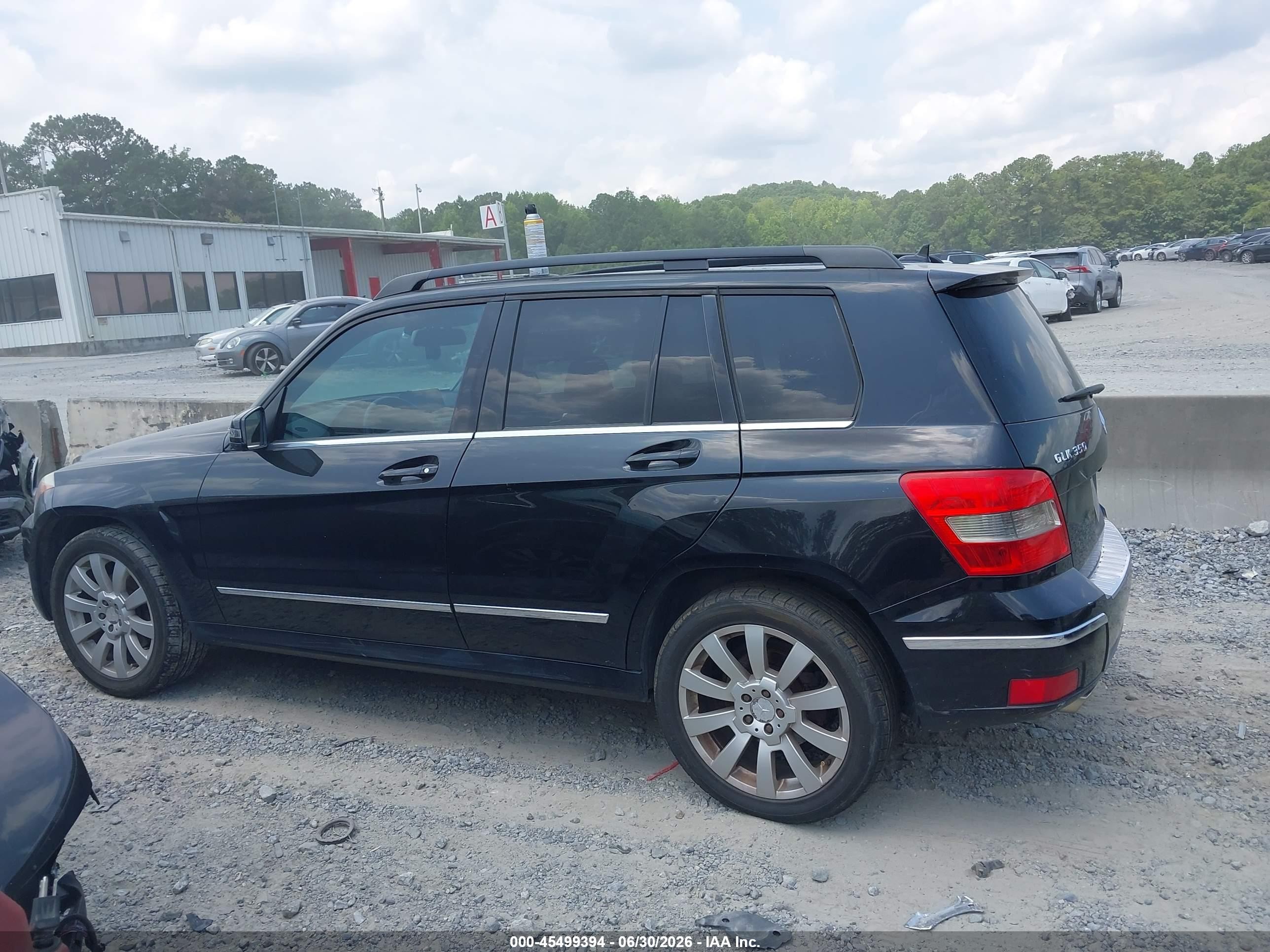 2012 Mercedes-benz Glk 350 4matic Black vin: WDCGG8HB1CF869782