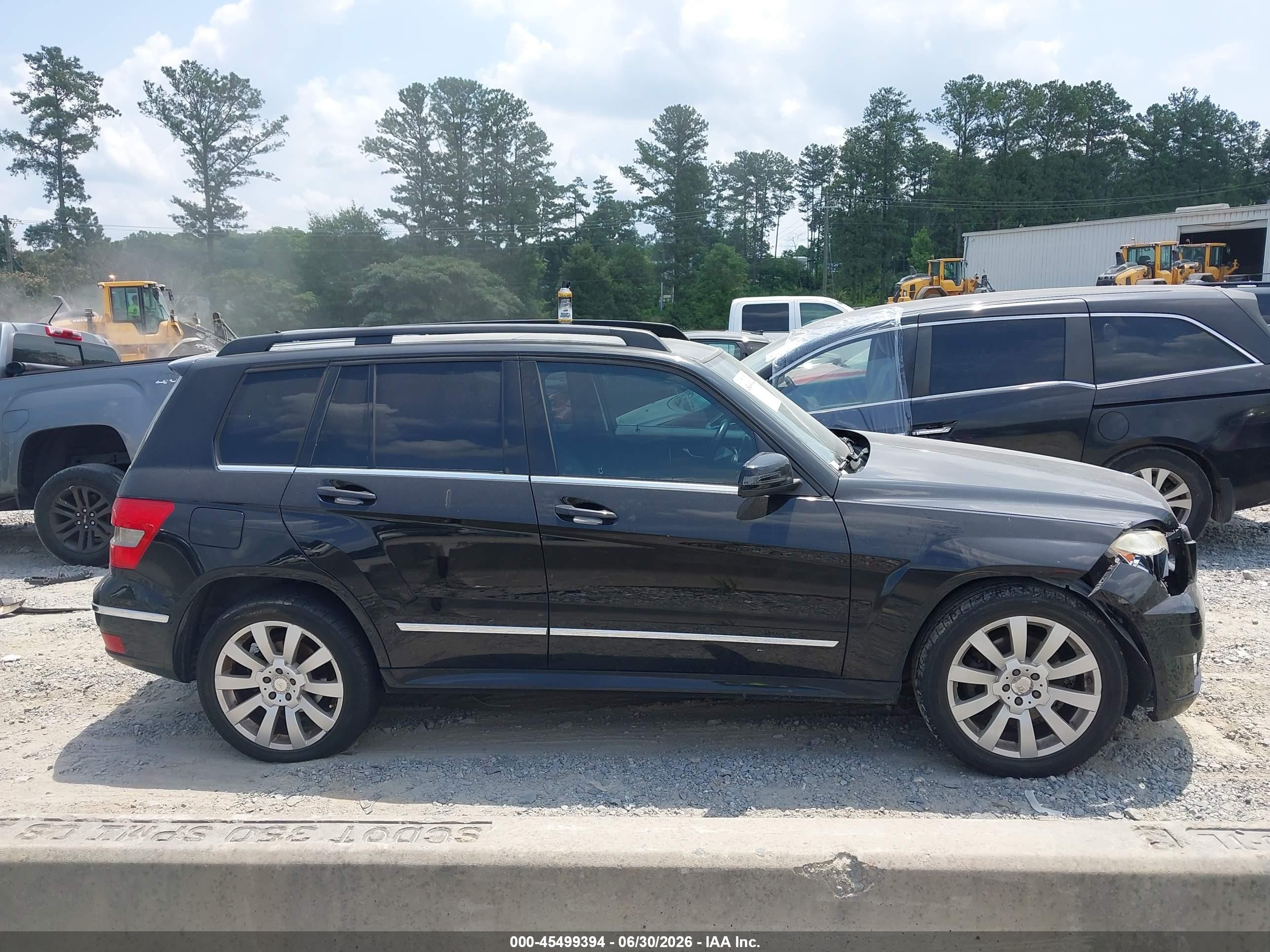 2012 Mercedes-benz Glk 350 4matic Black vin: WDCGG8HB1CF869782
