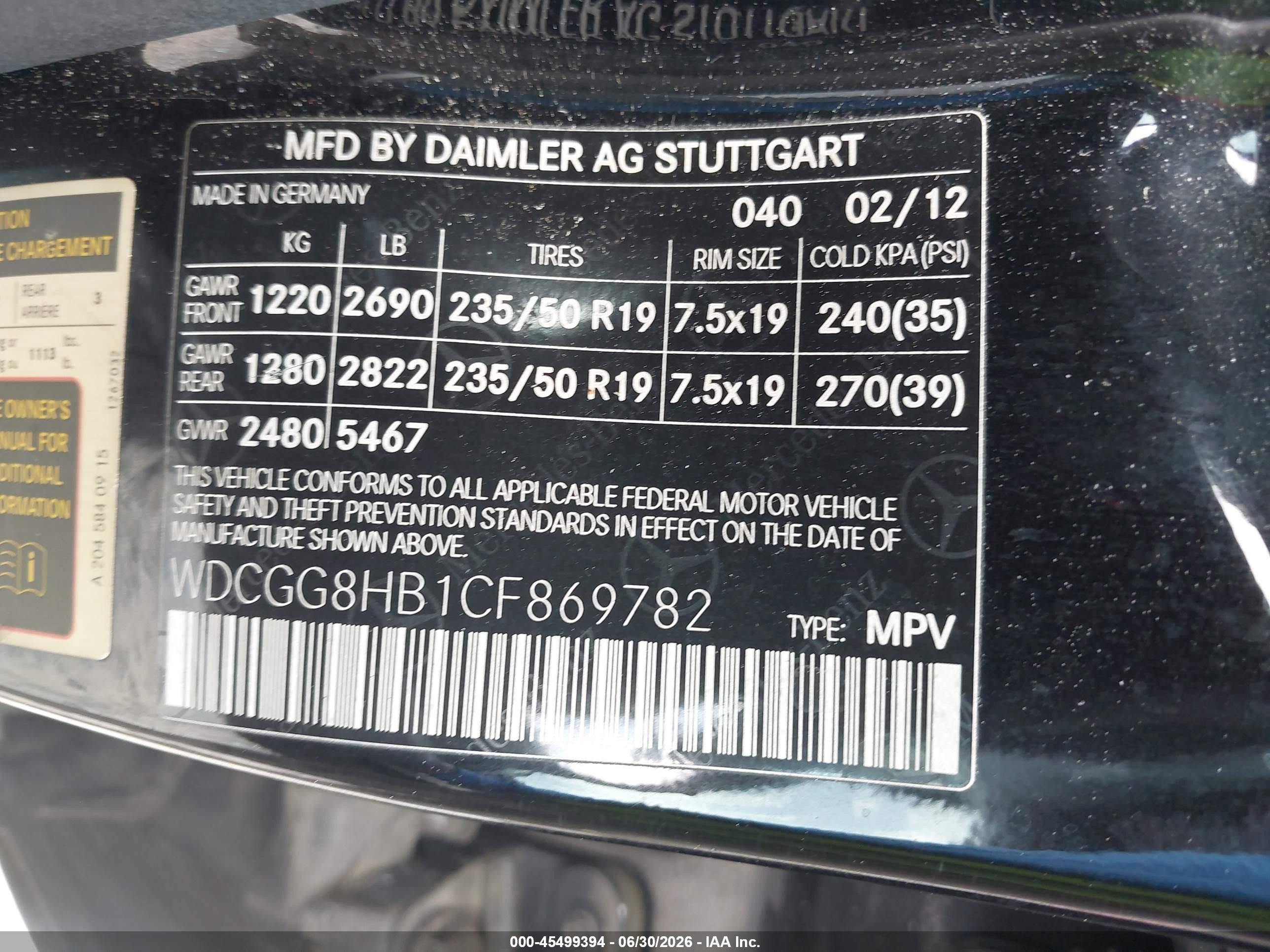 2012 Mercedes-benz Glk 350 4matic Black vin: WDCGG8HB1CF869782