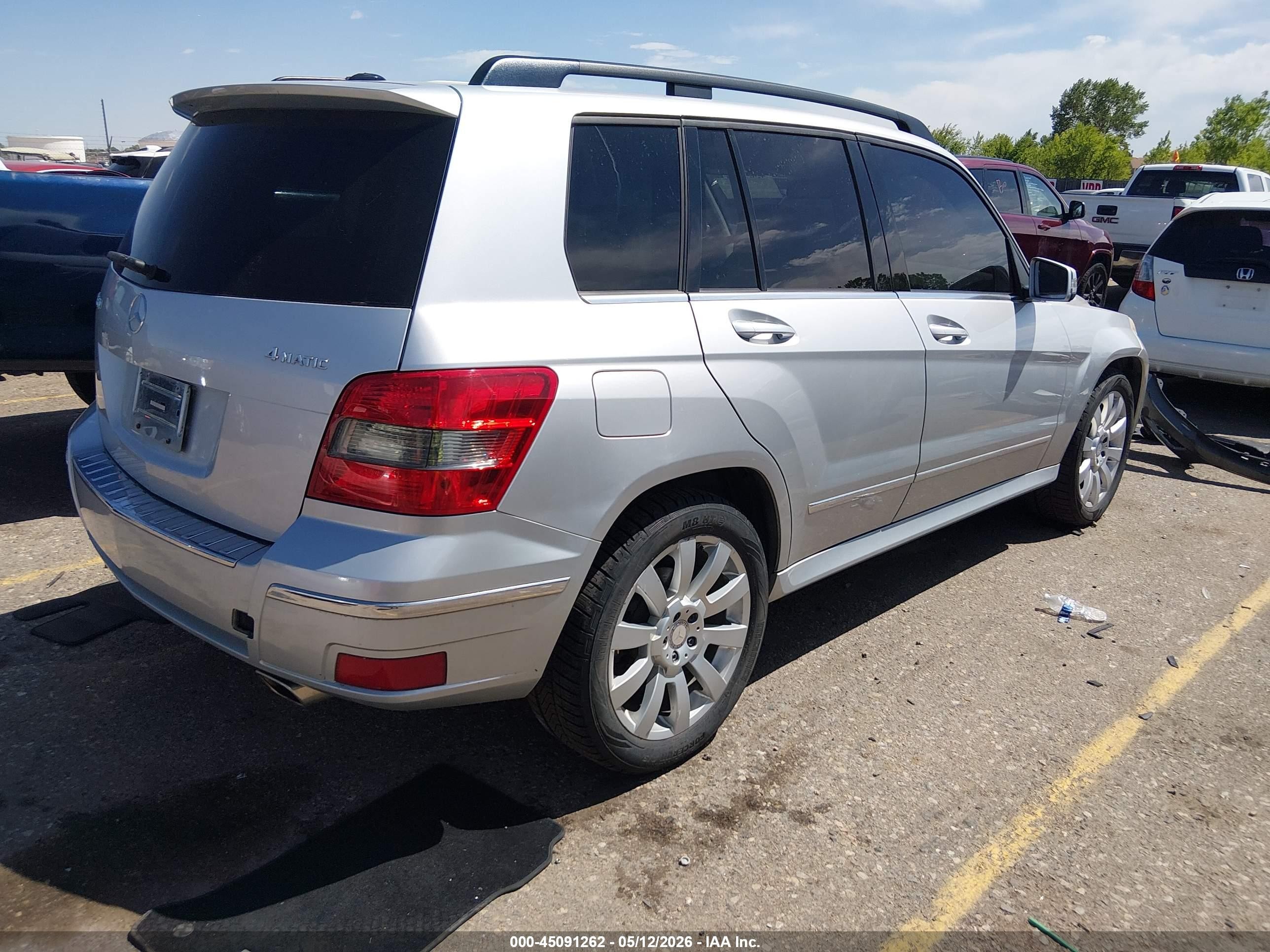 2012 Mercedes-benz Glk 350 4matic Silver vin: WDCGG8HB1CF888588