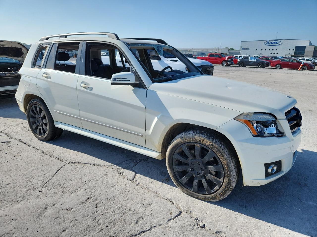 2010 Mercedes-benz Glk 350 4matic White vin: WDCGG8HB2AF274257