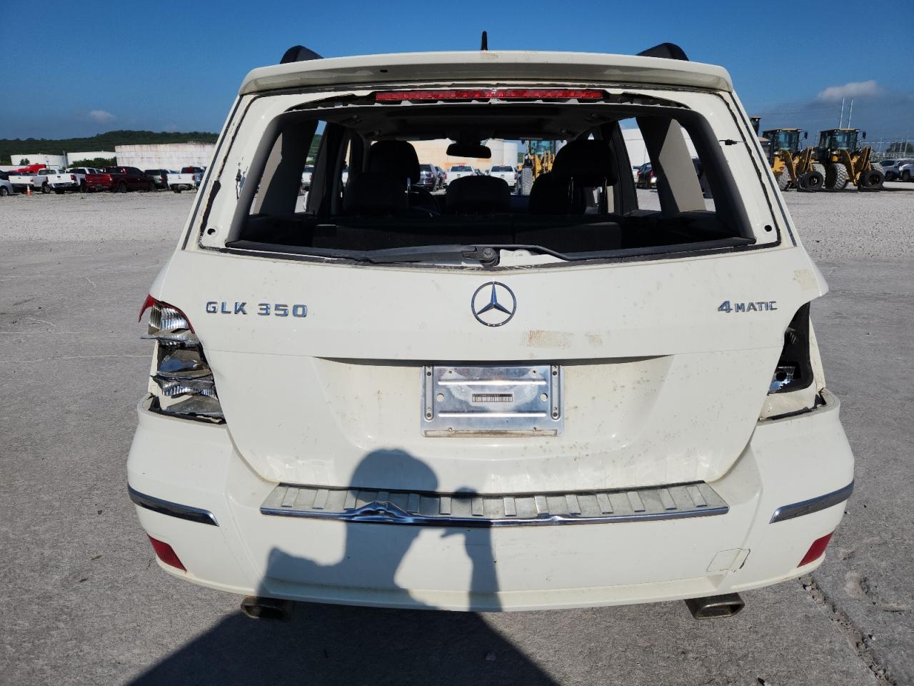 2010 Mercedes-benz Glk 350 4matic White vin: WDCGG8HB2AF274257