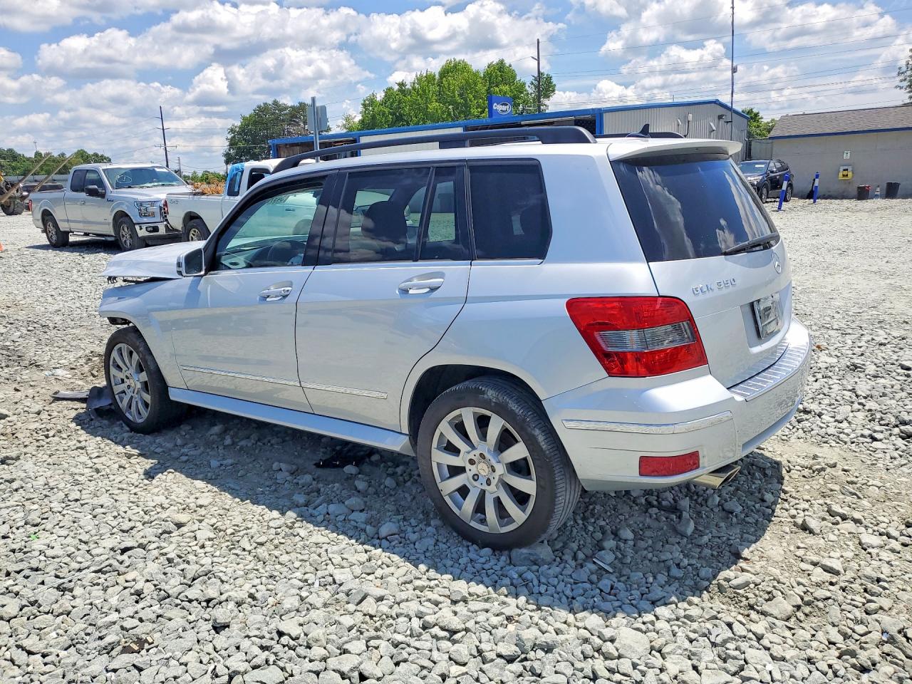 2010 Mercedes-benz Glk 350 4matic Silver vin: WDCGG8HB2AF363777