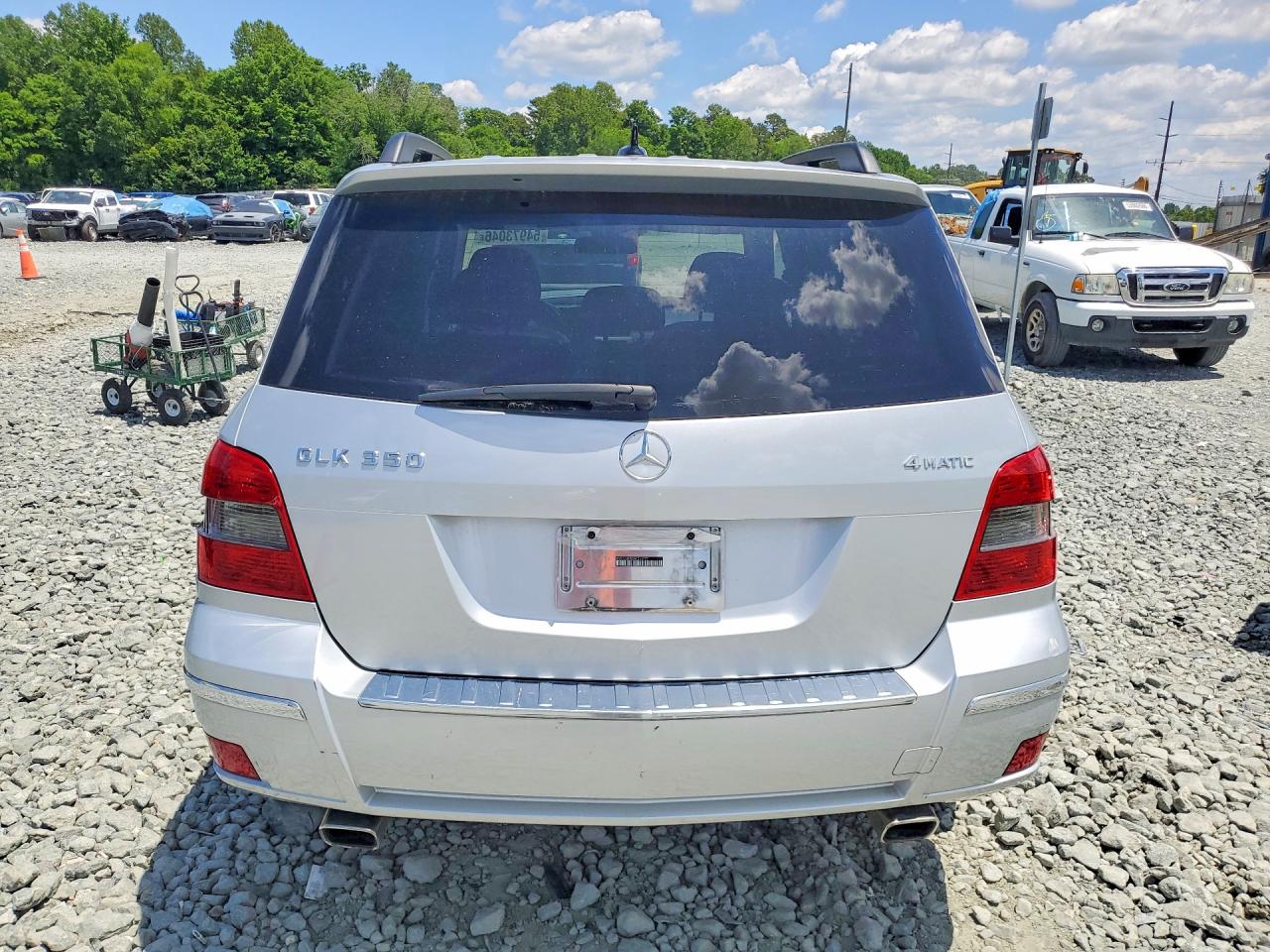 2010 Mercedes-benz Glk 350 4matic Silver vin: WDCGG8HB2AF363777