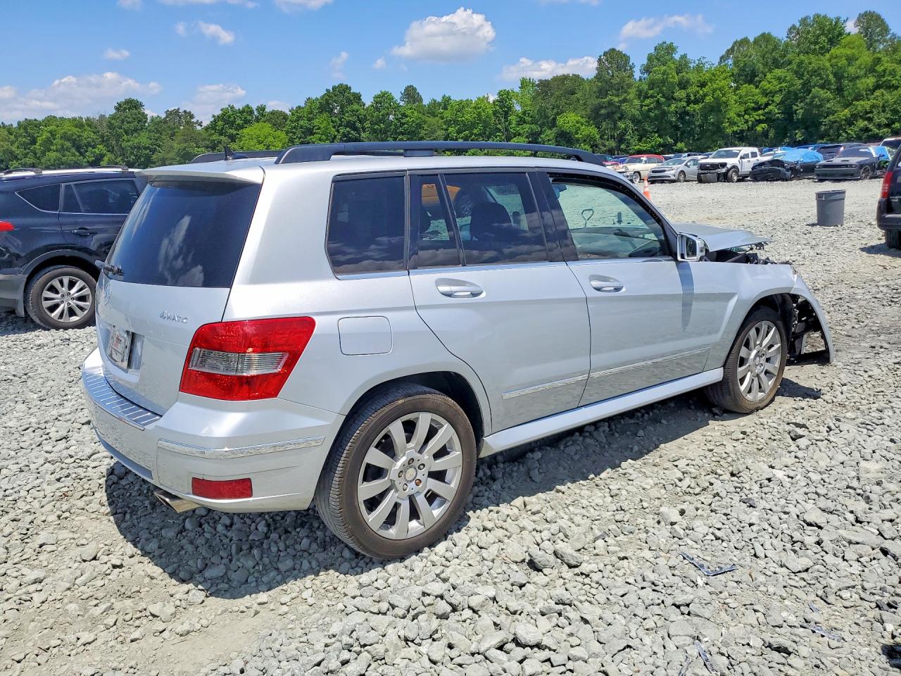 2010 Mercedes-benz Glk 350 4matic Silver vin: WDCGG8HB2AF363777