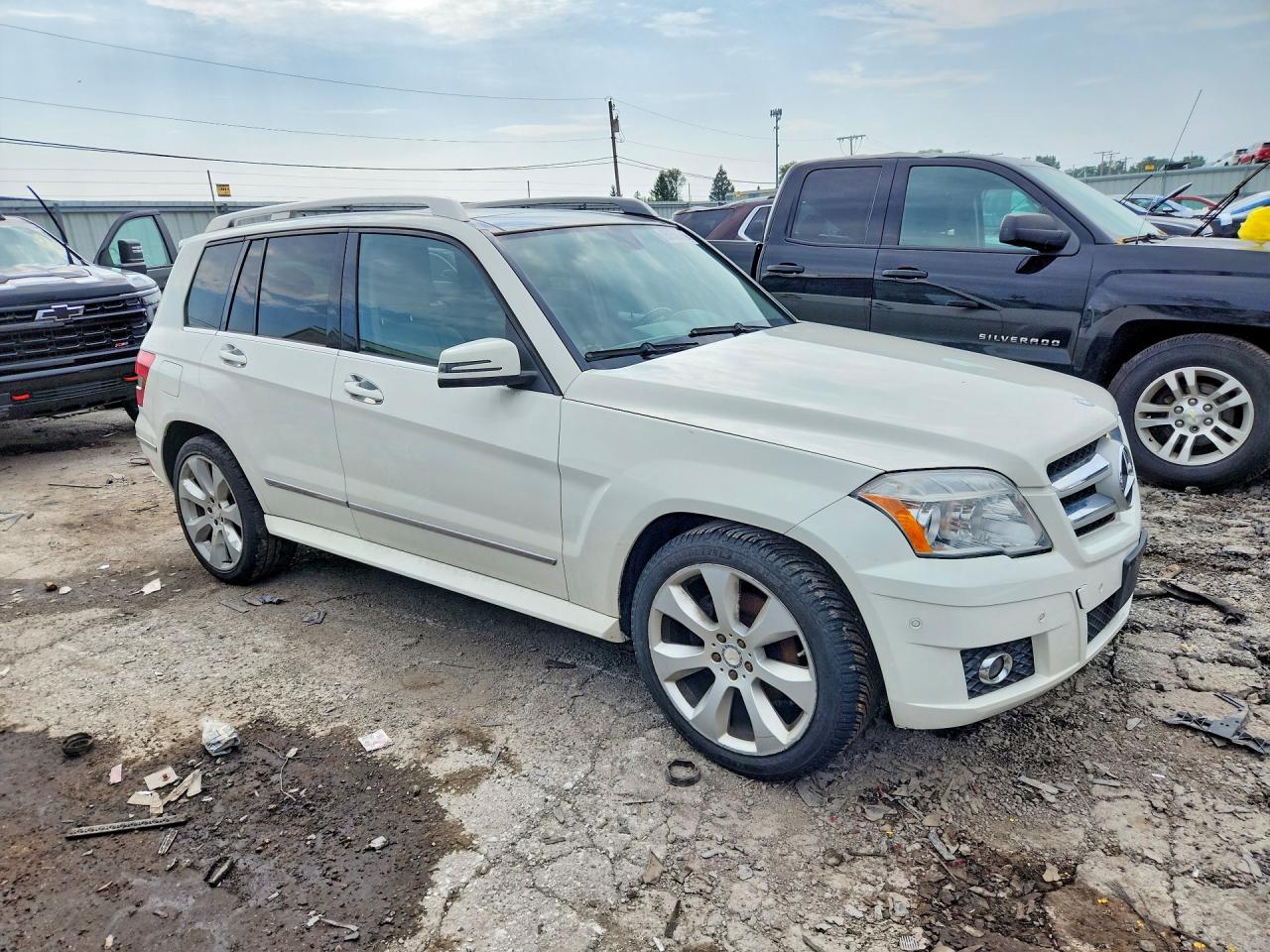2010 Mercedes-benz Glk 350 4matic White vin: WDCGG8HB2AF382815