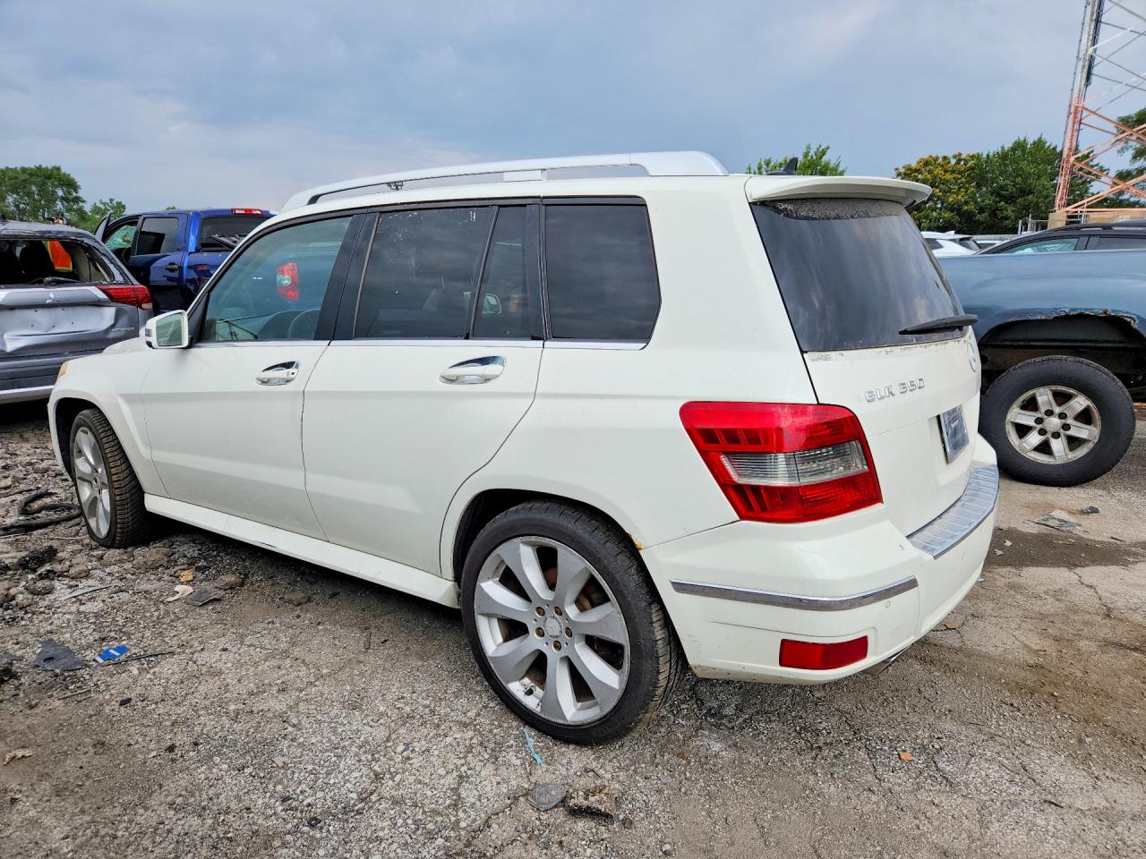 2010 Mercedes-benz Glk 350 4matic White vin: WDCGG8HB2AF382815