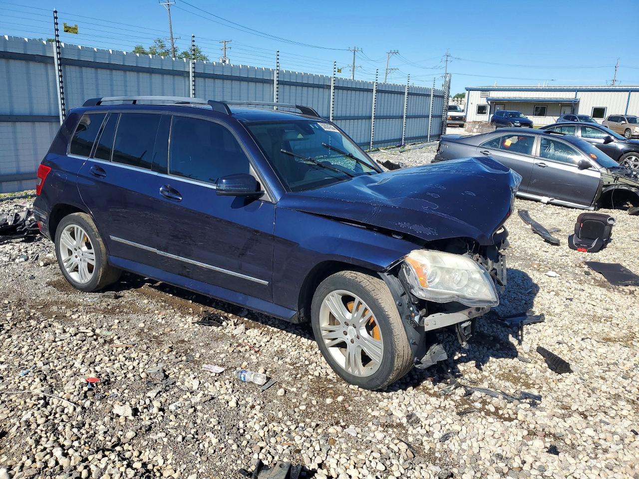 2010 Mercedes-benz Glk 350 4matic Blue vin: WDCGG8HB2AF383172