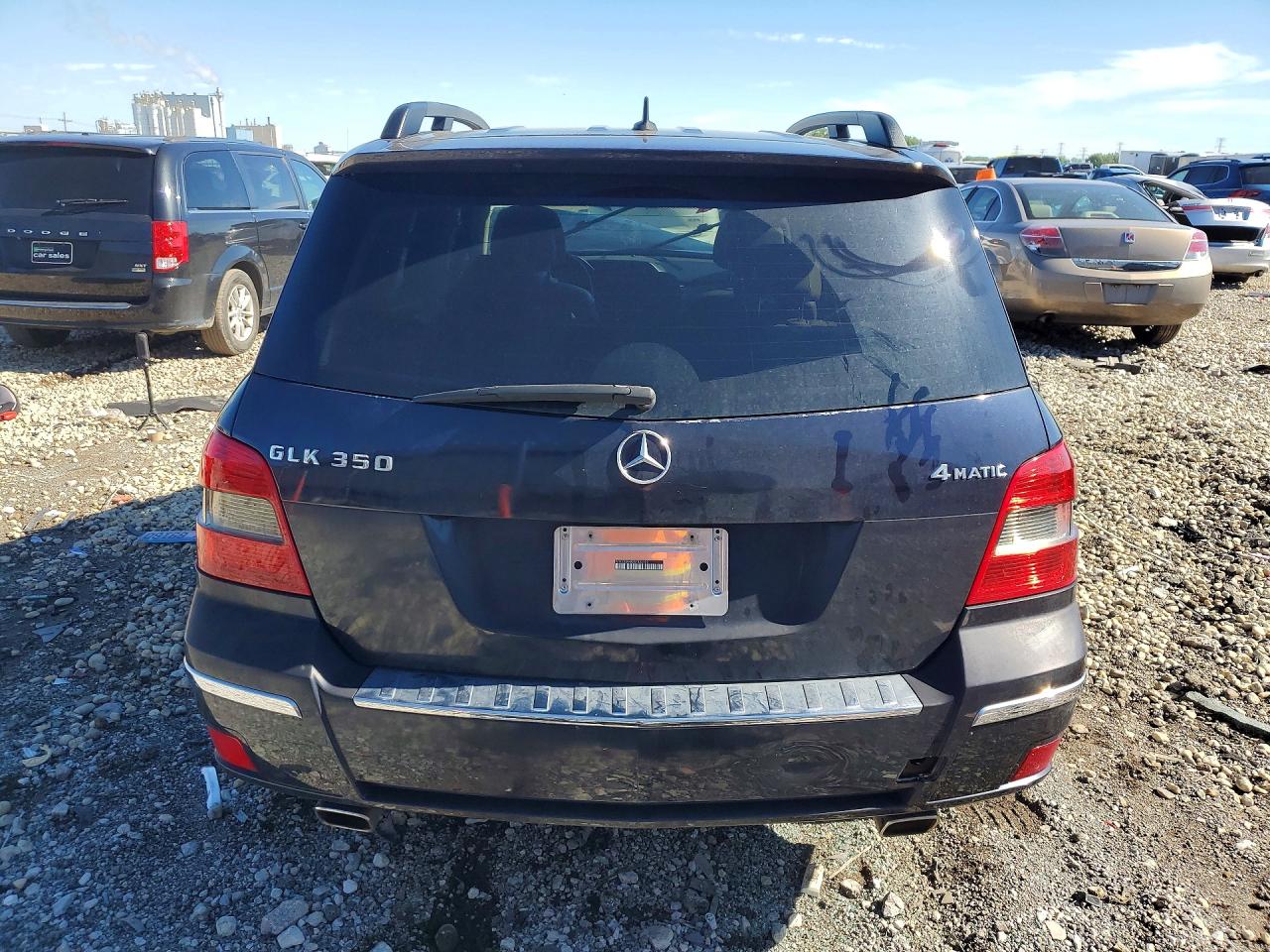 2010 Mercedes-benz Glk 350 4matic Blue vin: WDCGG8HB2AF383172