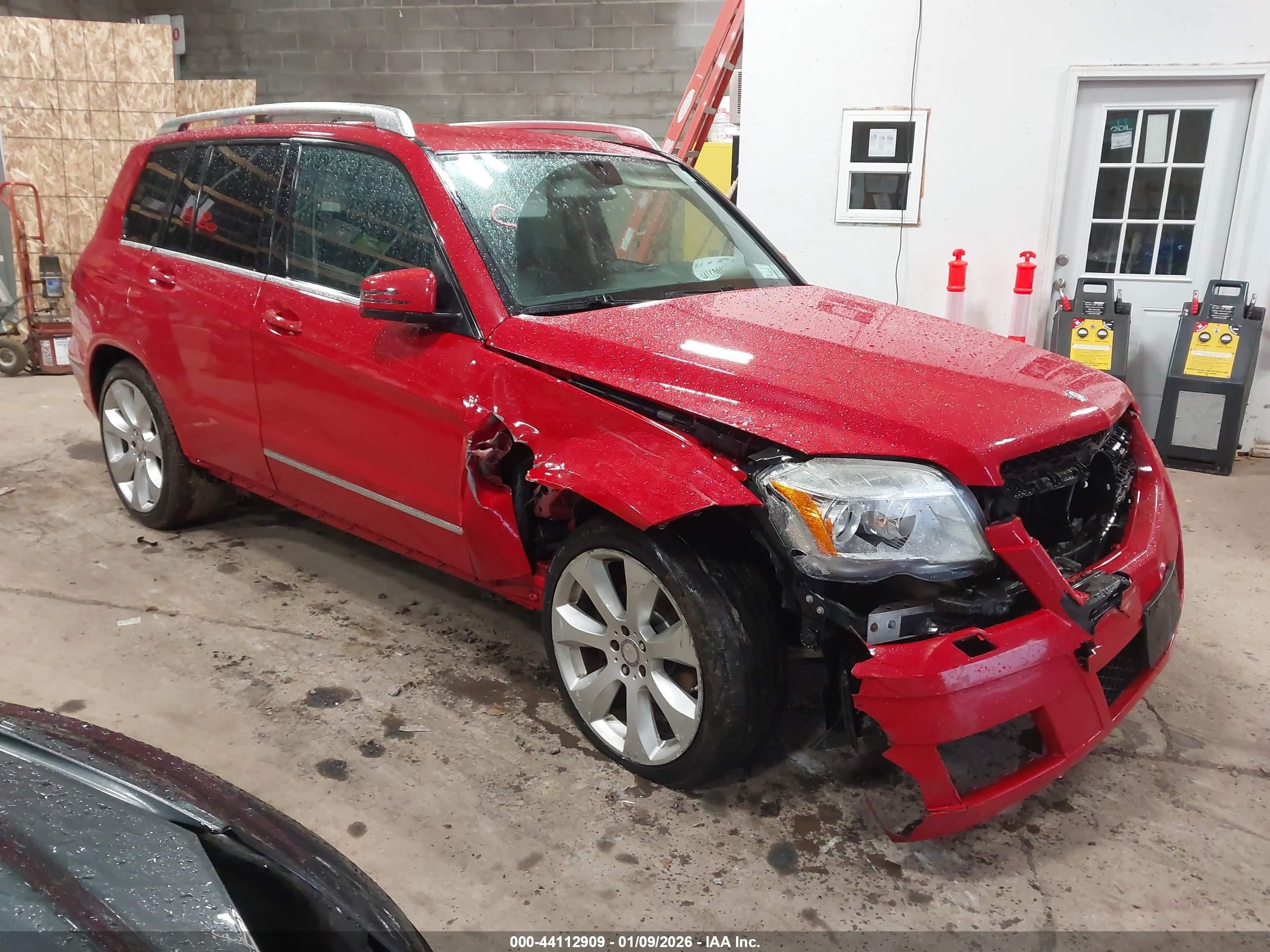 2010 Mercedes-benz Glk 350 4matic Red vin: WDCGG8HB2AF413125