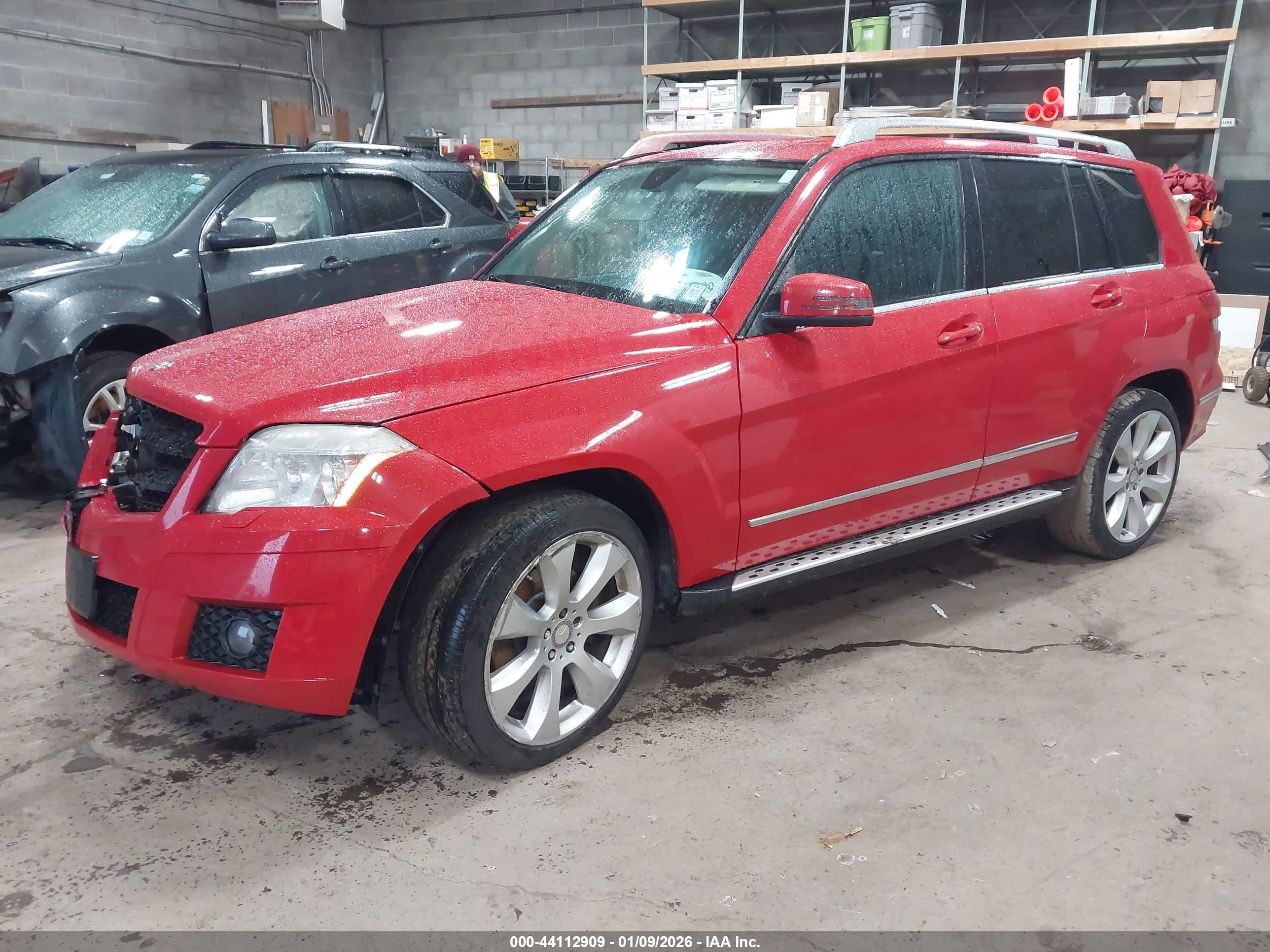 2010 Mercedes-benz Glk 350 4matic Красный vin: WDCGG8HB2AF413125