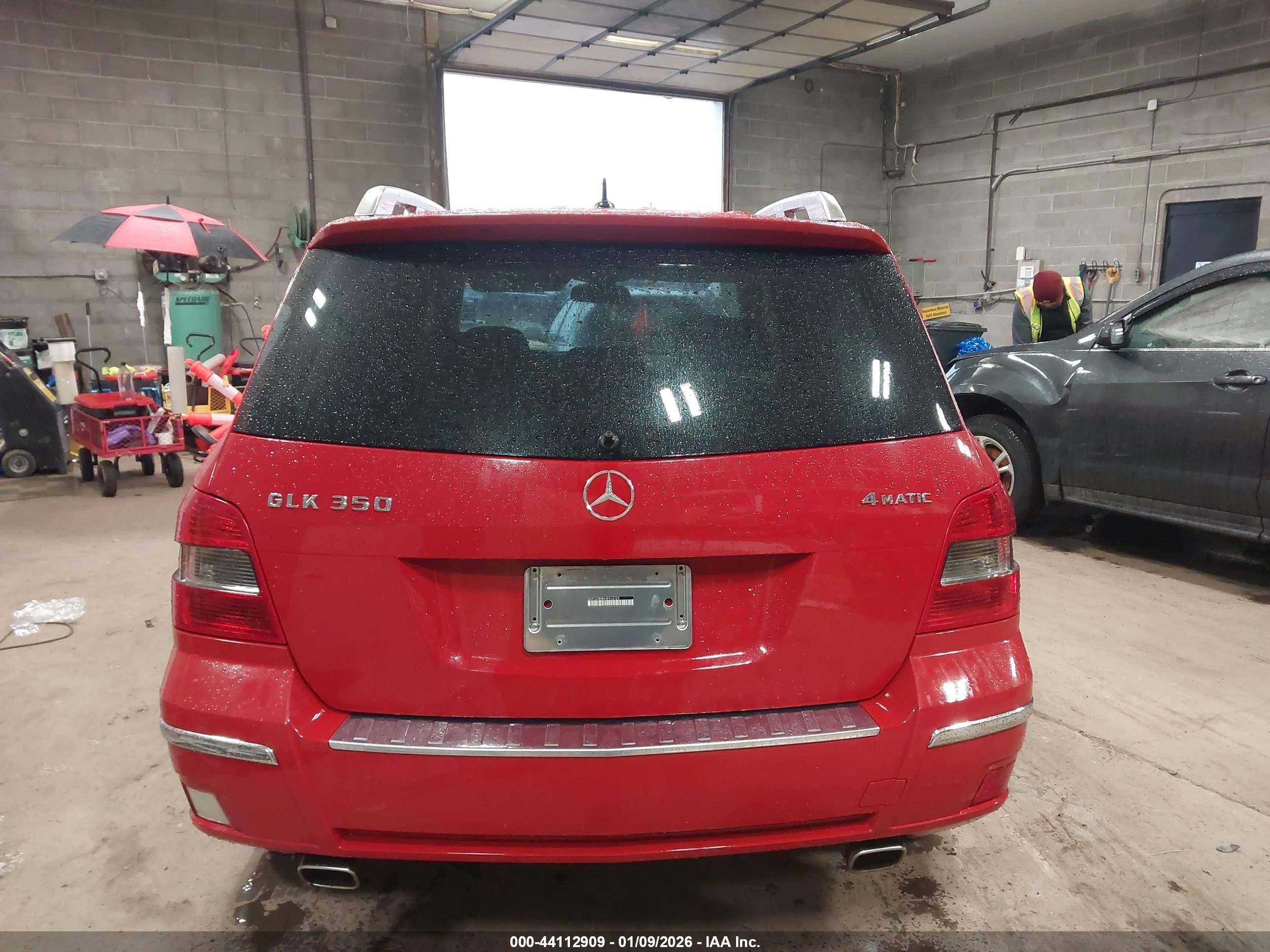 2010 Mercedes-benz Glk 350 4matic Красный vin: WDCGG8HB2AF413125