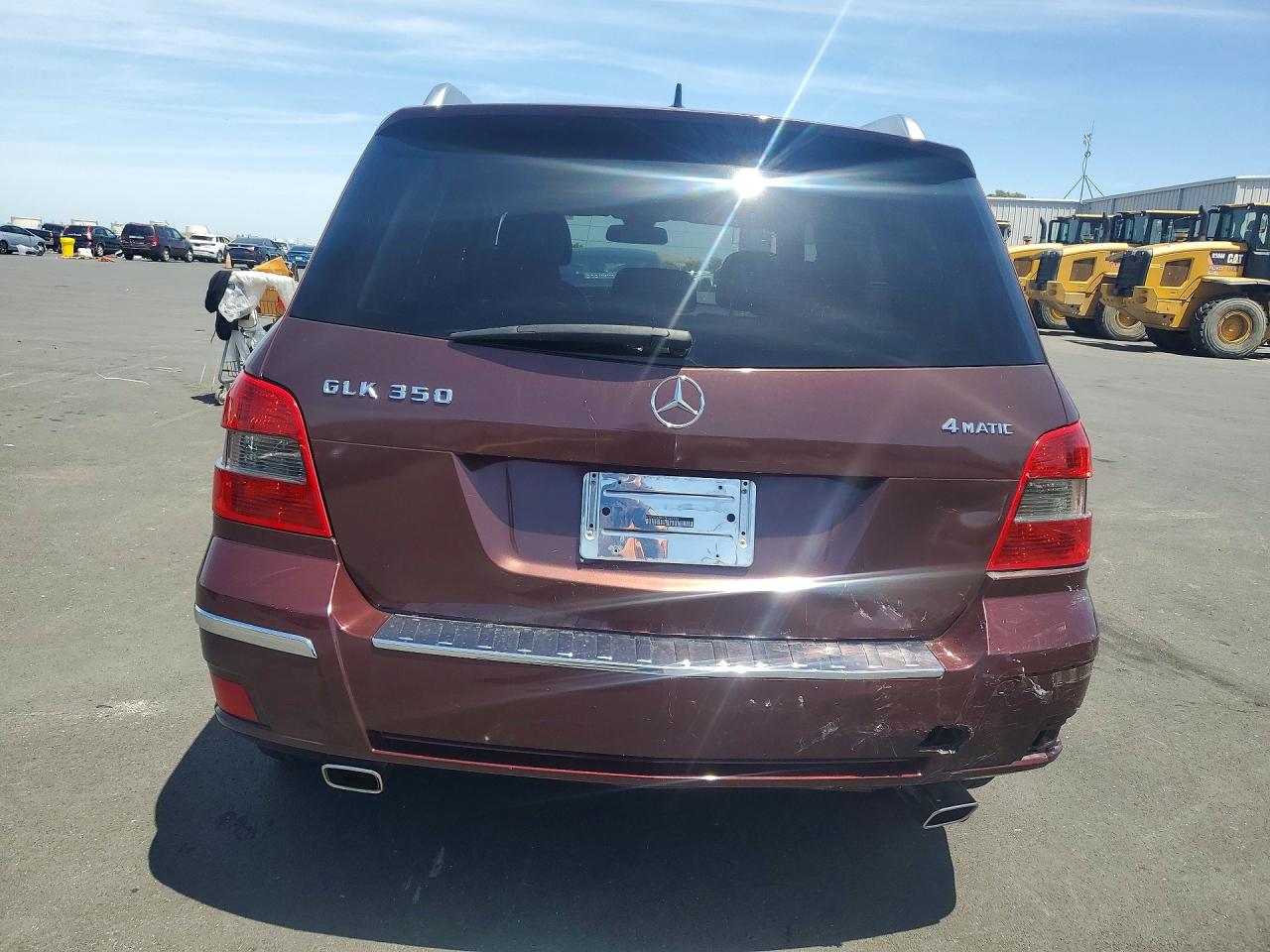 2010 Mercedes-benz Glk 350 4matic Бордовый vin: WDCGG8HB2AF462566