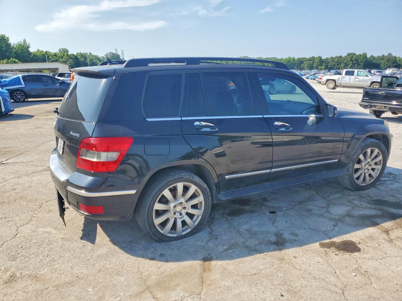 2010 Mercedes-benz Glk 350 4matic Black vin: WDCGG8HB2AF466696