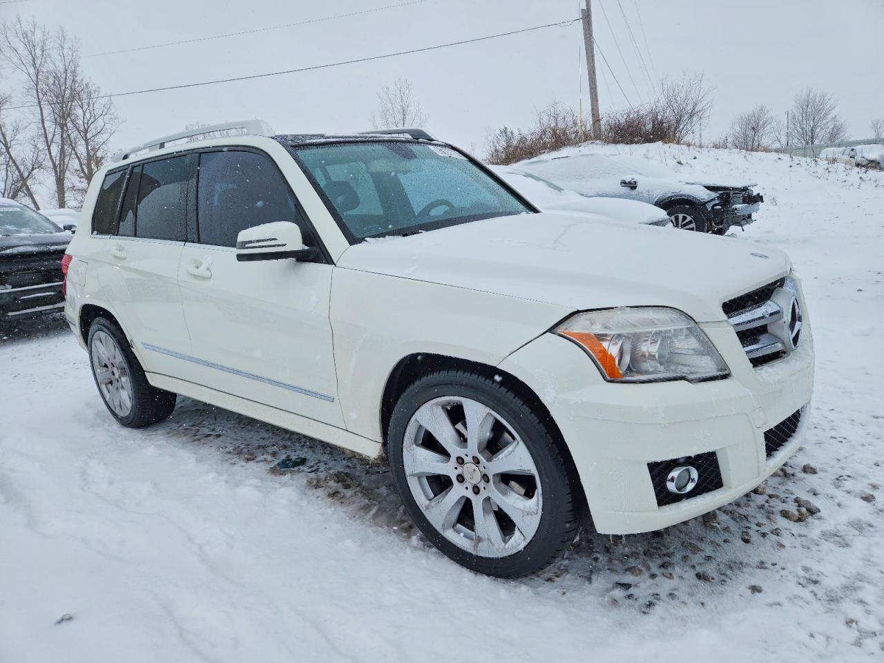 2011 Mercedes-benz Glk 350 4matic White vin: WDCGG8HB2BF546257